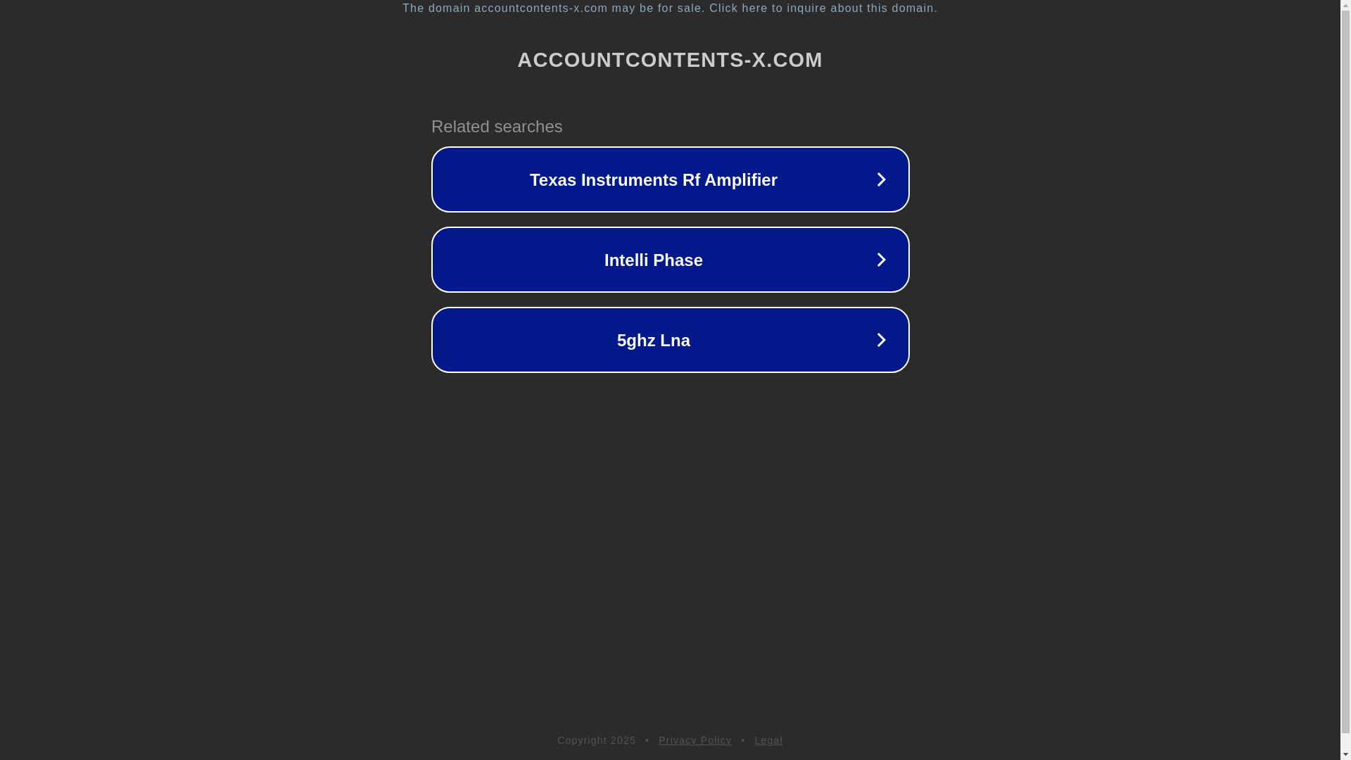 website screenshot of https://accountcontents-x.com/