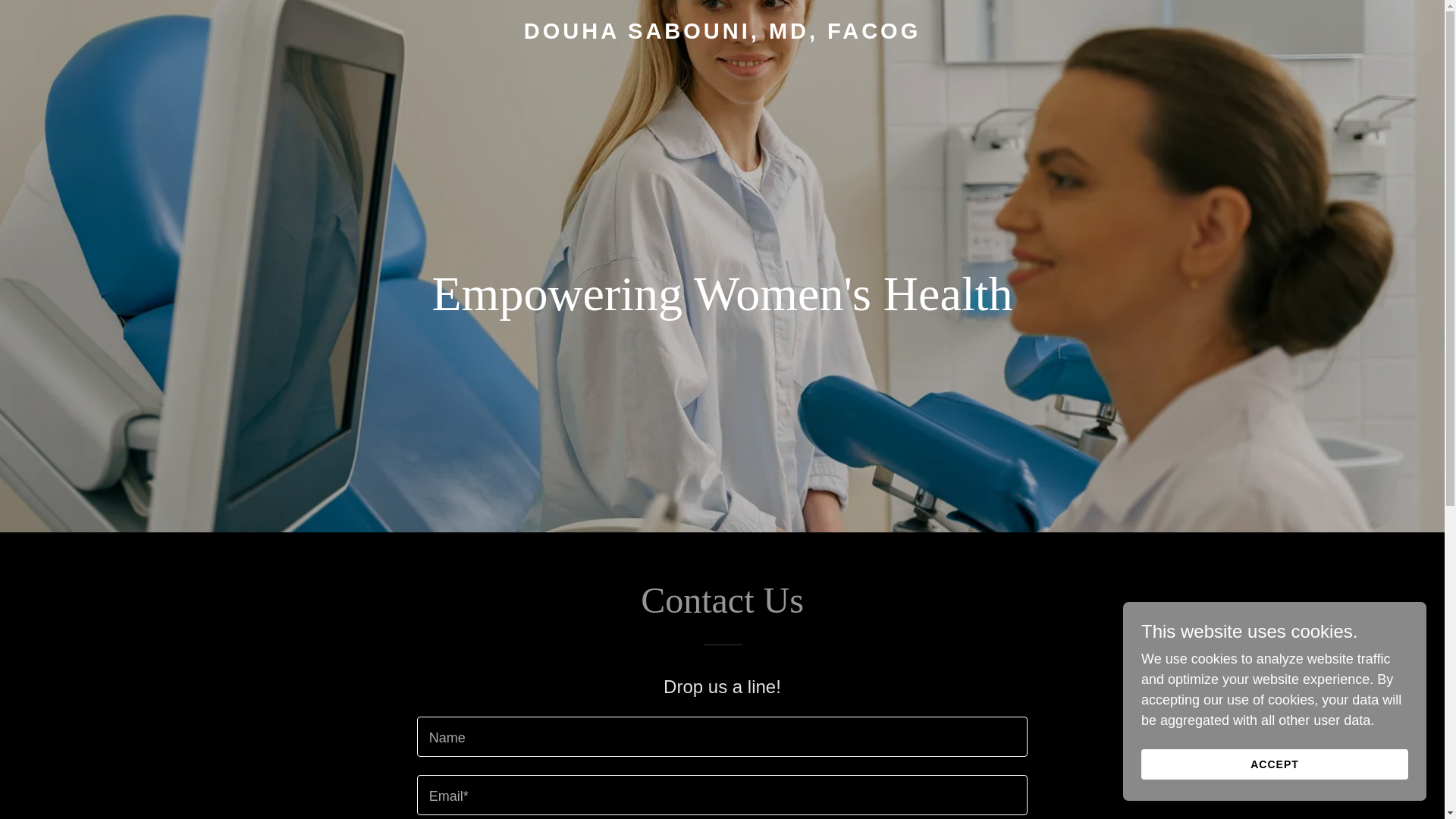 website screenshot of https://douhasabouni.com/