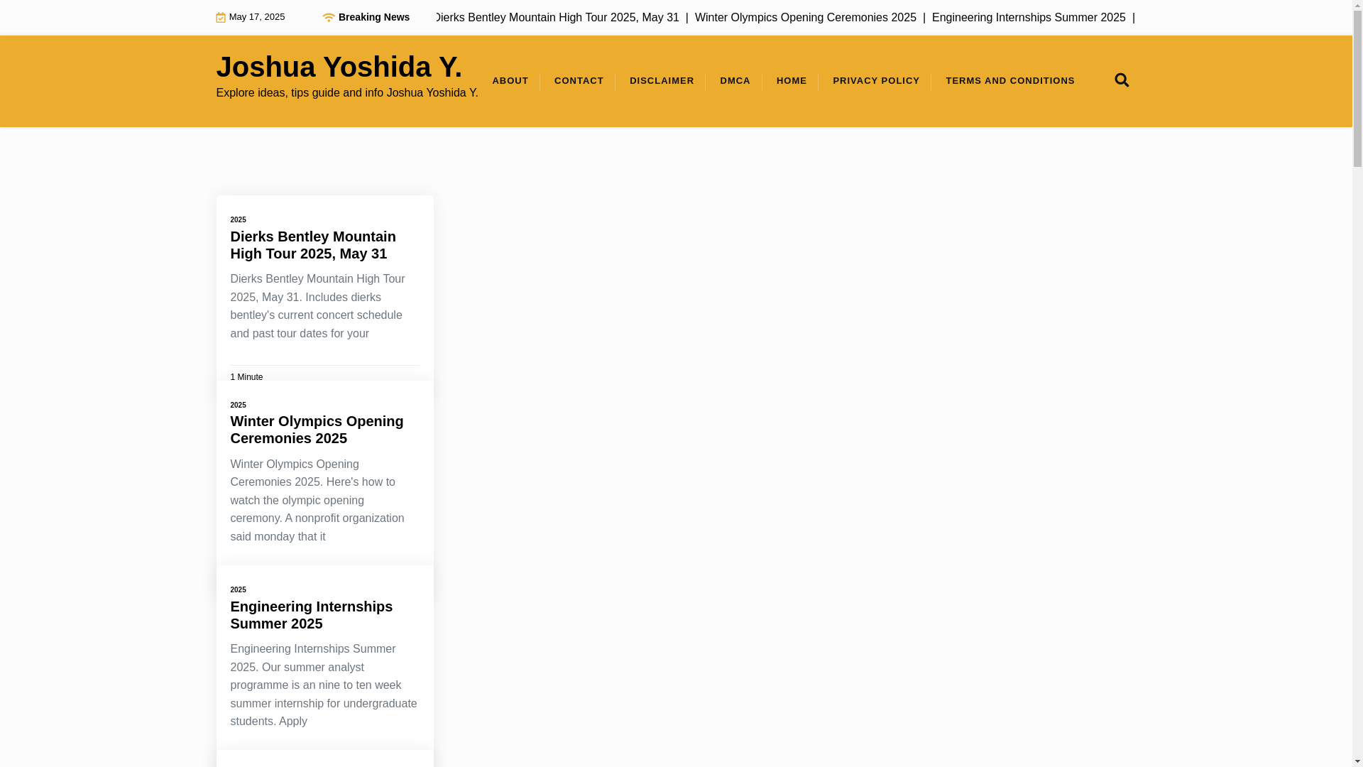 website screenshot of https://joshuayoshiday.pages.dev/
