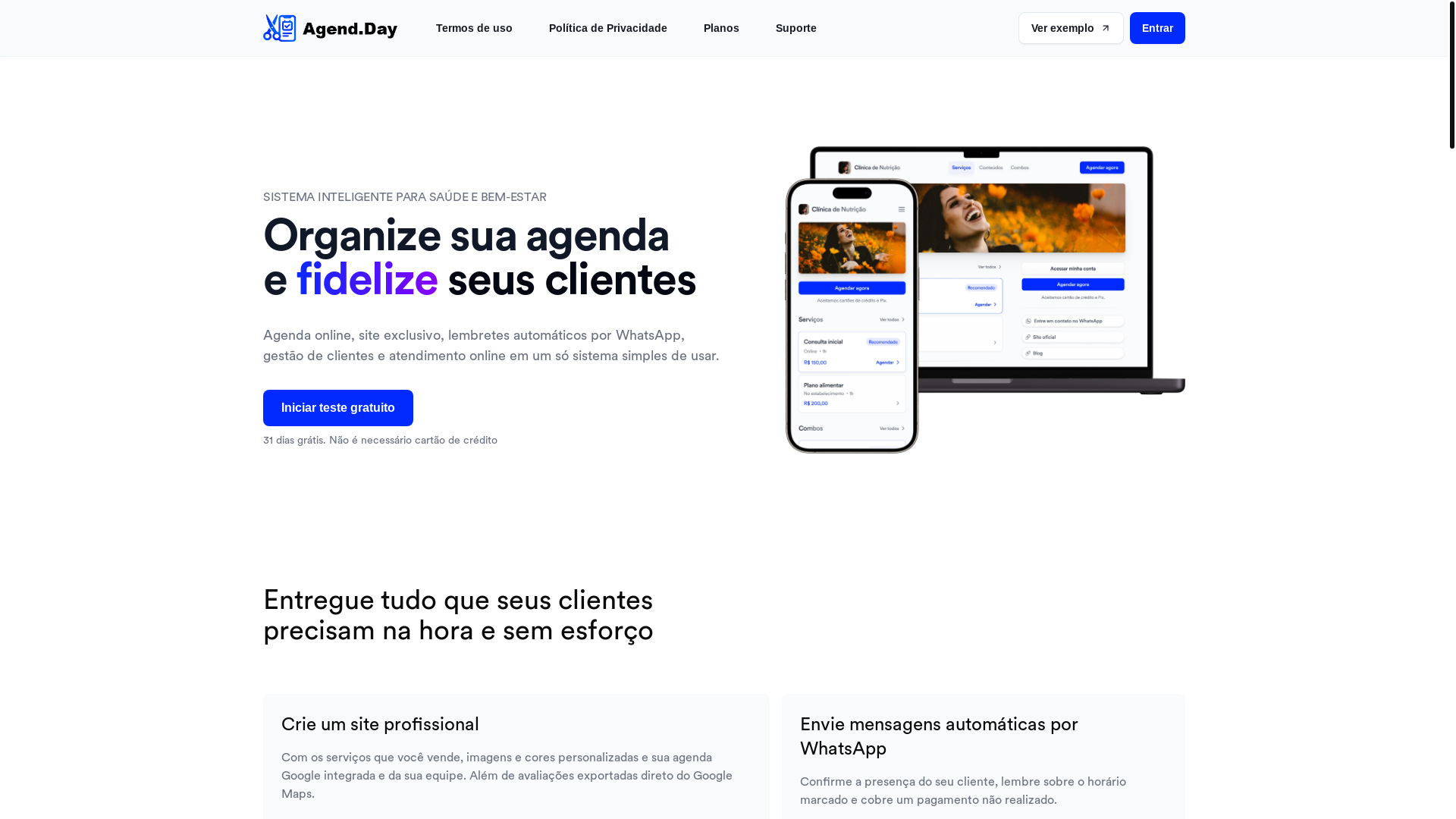 website screenshot of https://agendday-public-page.pages.dev/