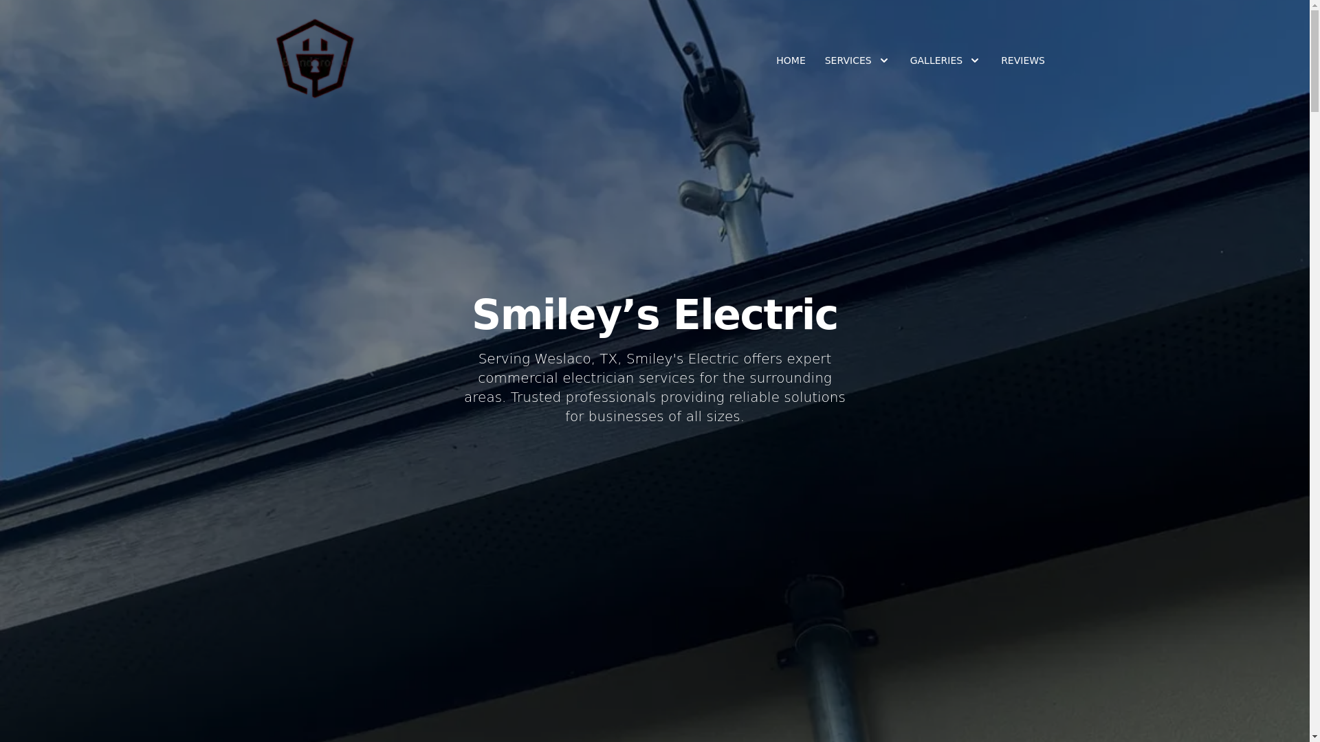 website screenshot of https://smileyselectric.com/