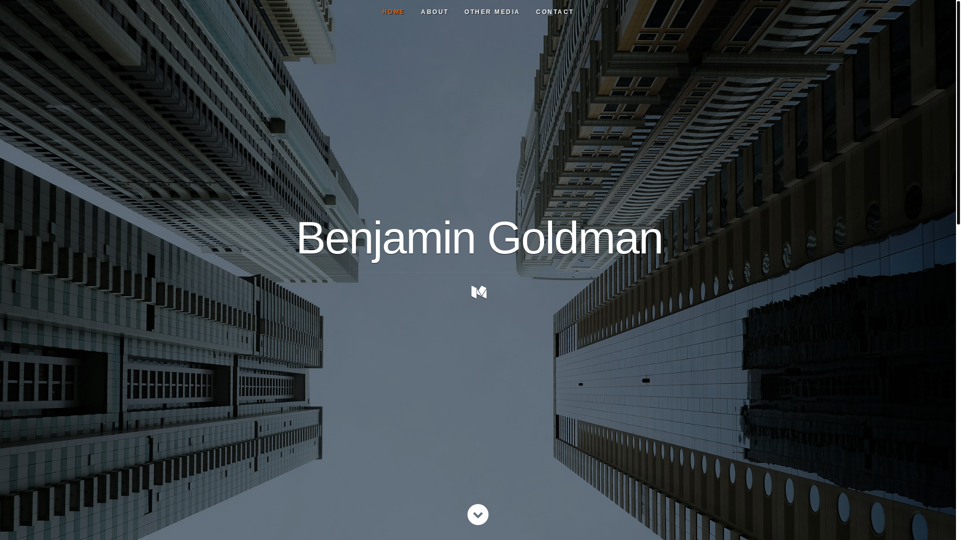 website screenshot of https://benjamin-goldman.net/