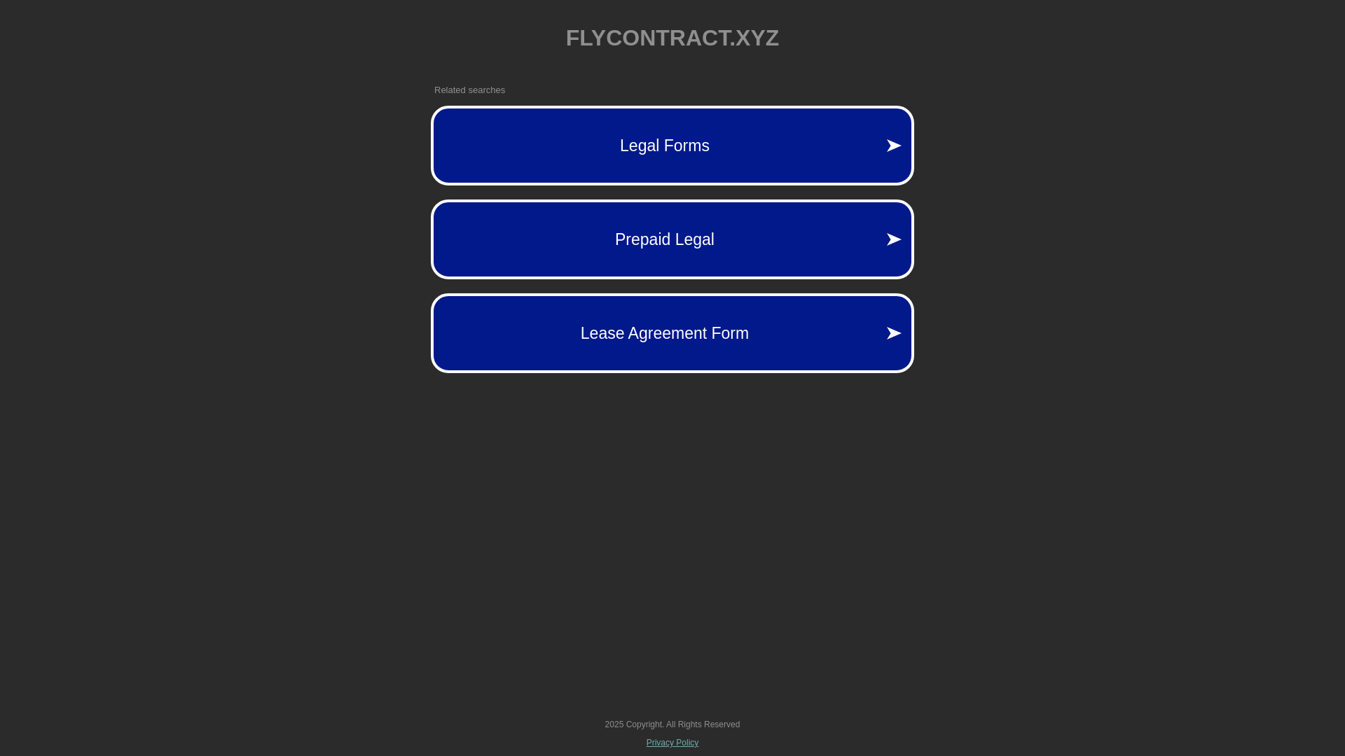 website screenshot of https://flycontract.xyz/