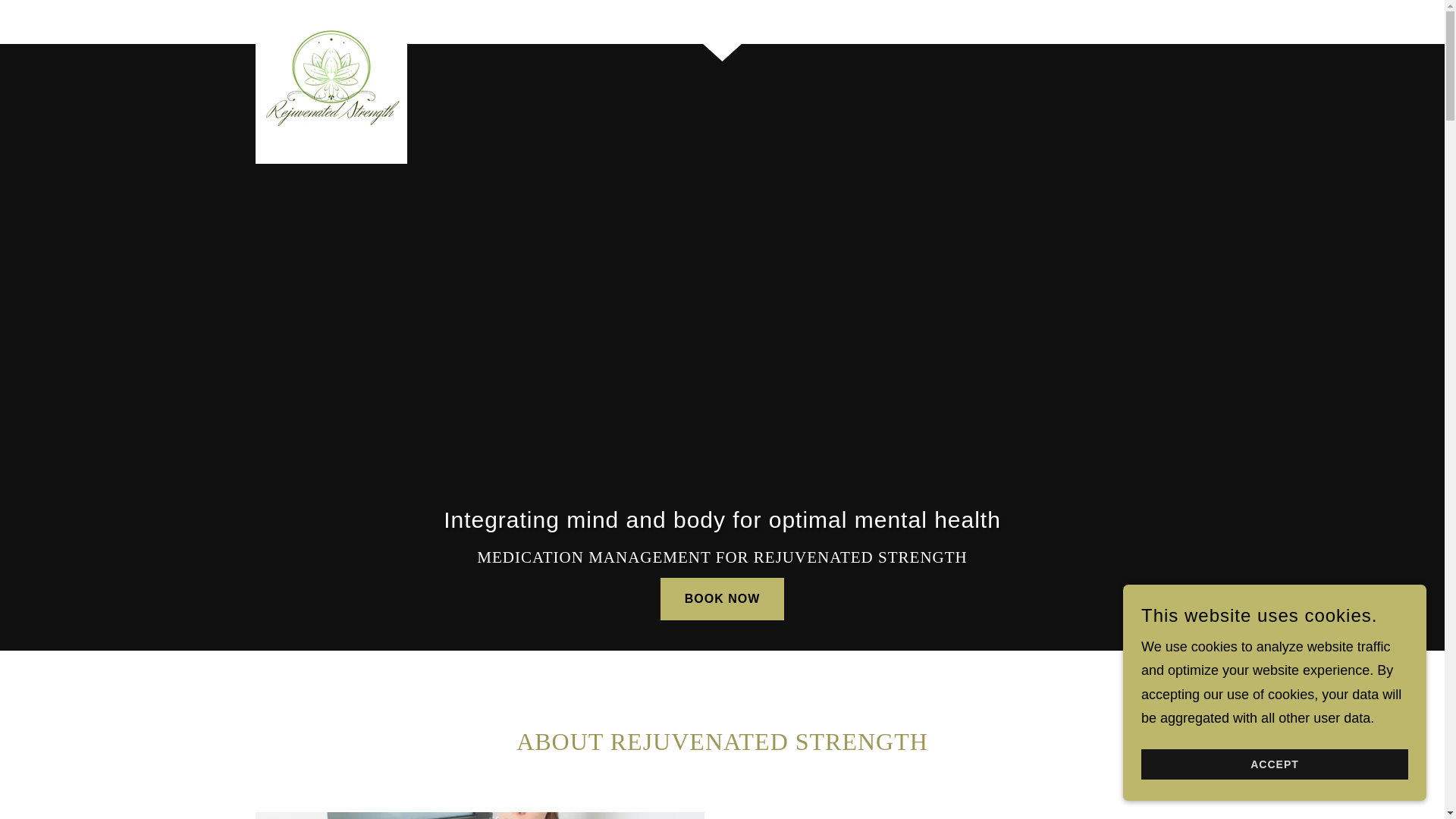 website screenshot of https://rejuvenatedstrength.com/