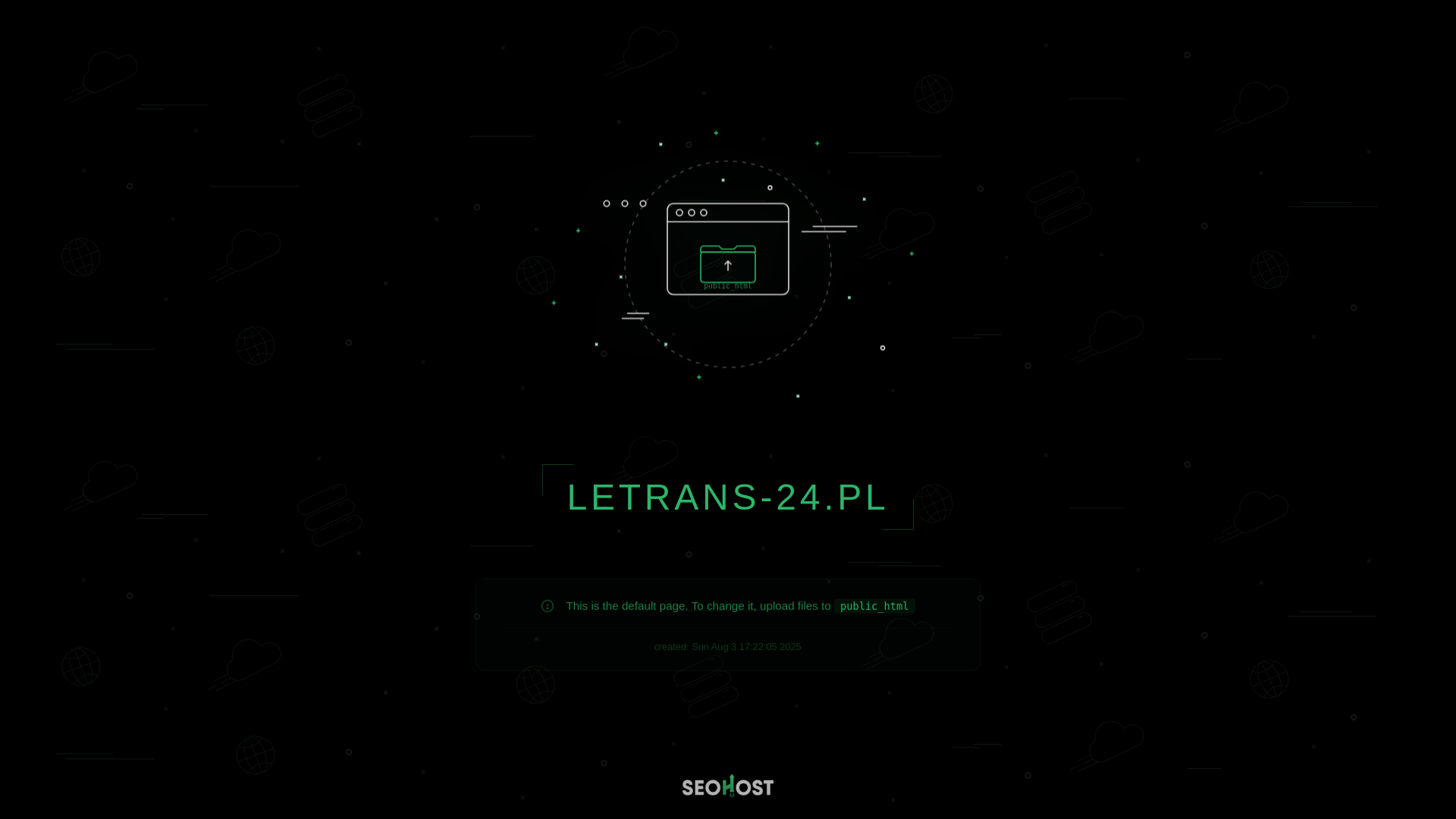 website screenshot of https://letrans-24.pl/
