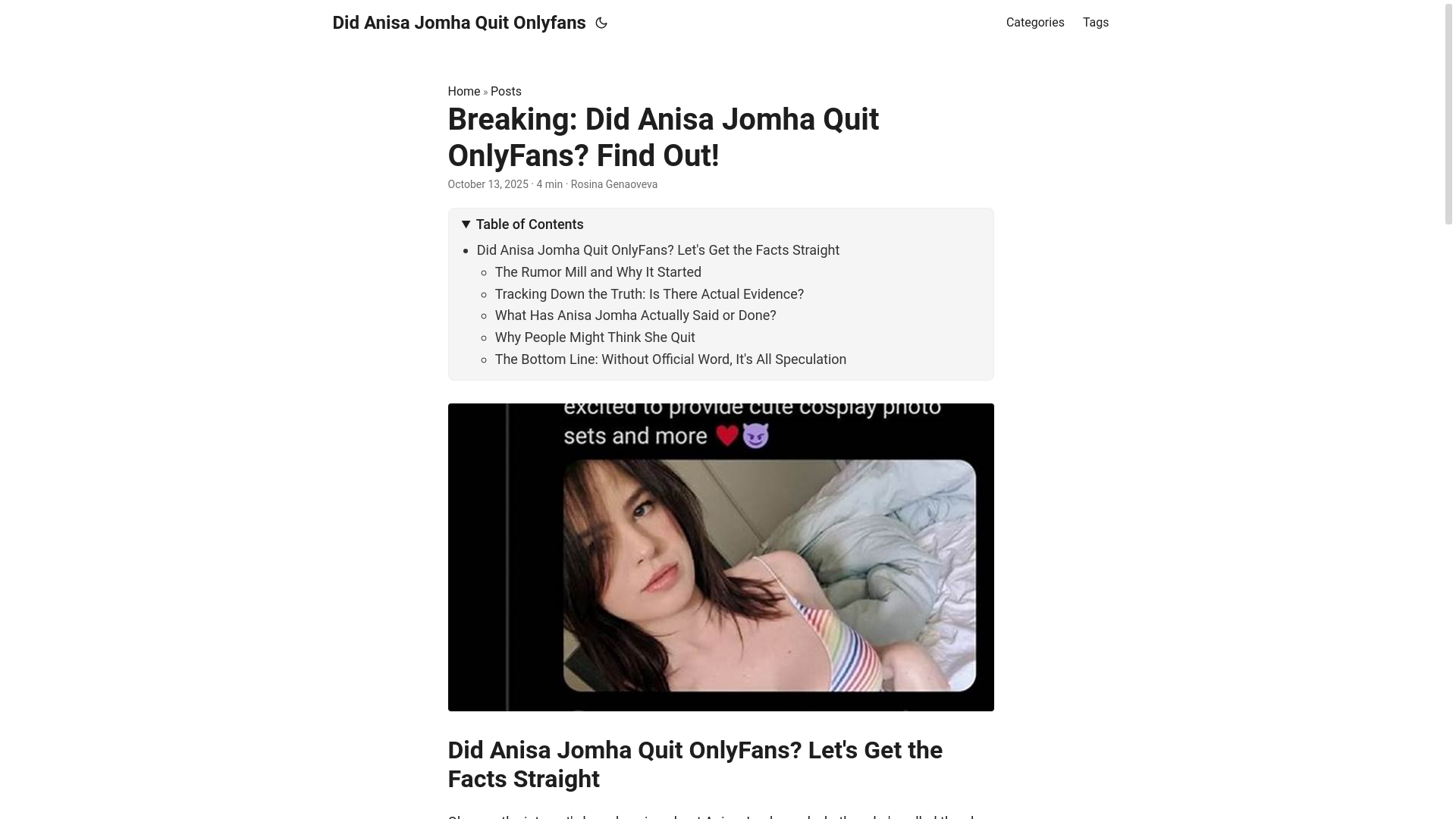 website screenshot of https://did-anisa-jomha-quit-onlyfans.pages.dev/