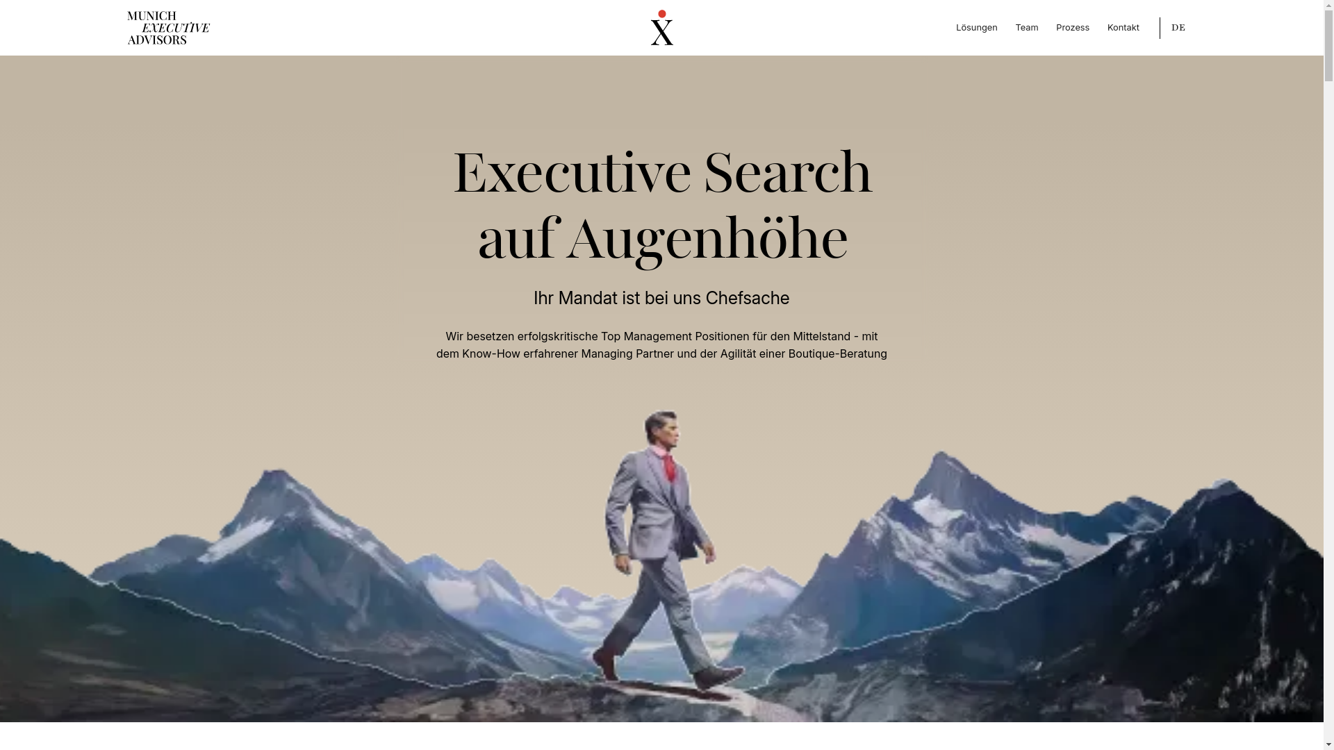 website screenshot of https://municheamail.com/