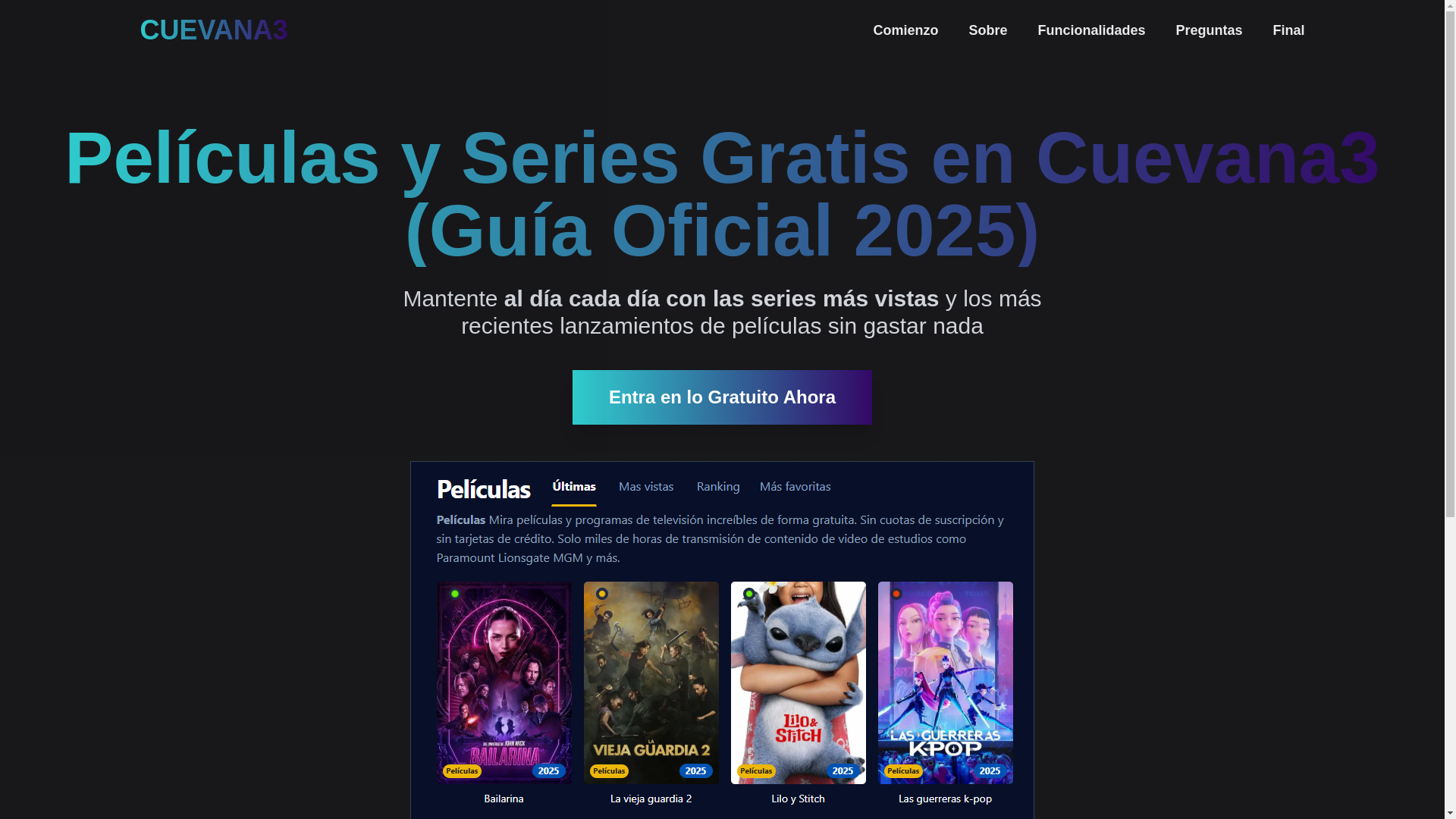 website screenshot of https://cuevana3-v4so.pages.dev/