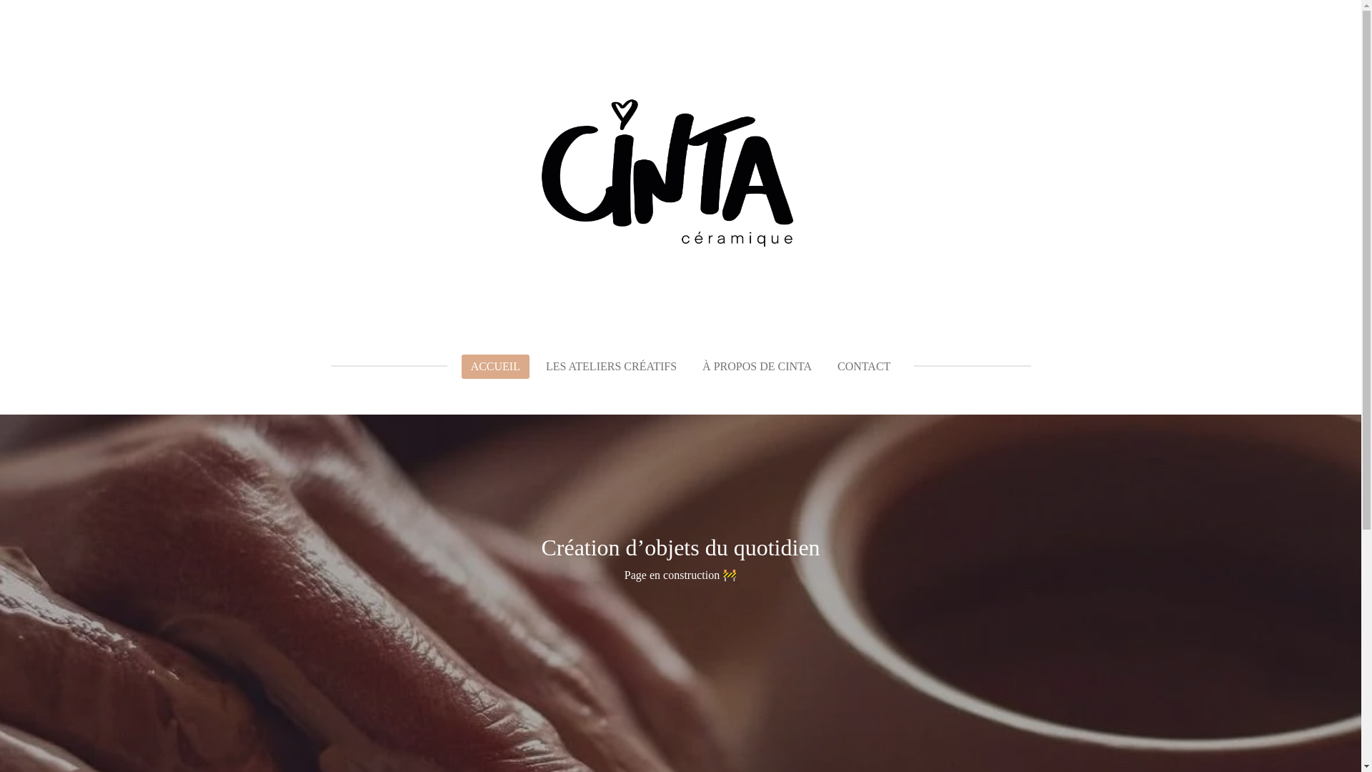 website screenshot of https://poterie-yoga.com/