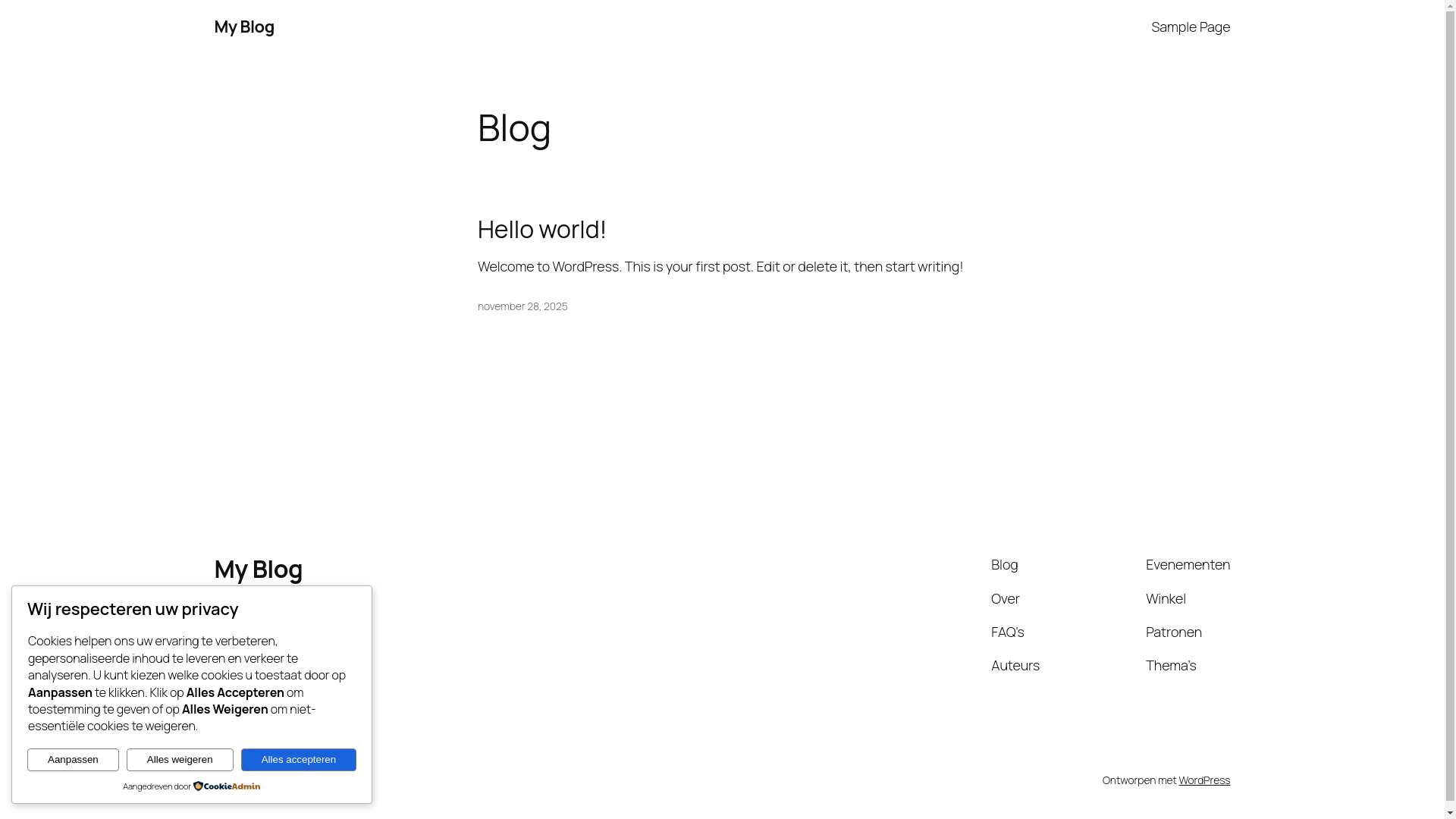 website screenshot of https://claritysprint.nl/