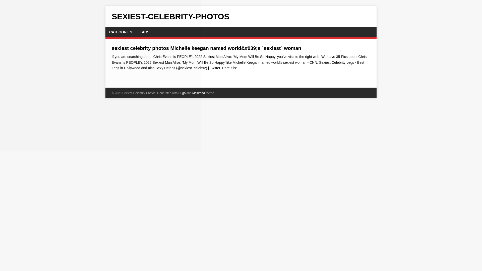 website screenshot of https://sexiest-celebrity-photos.pages.dev/