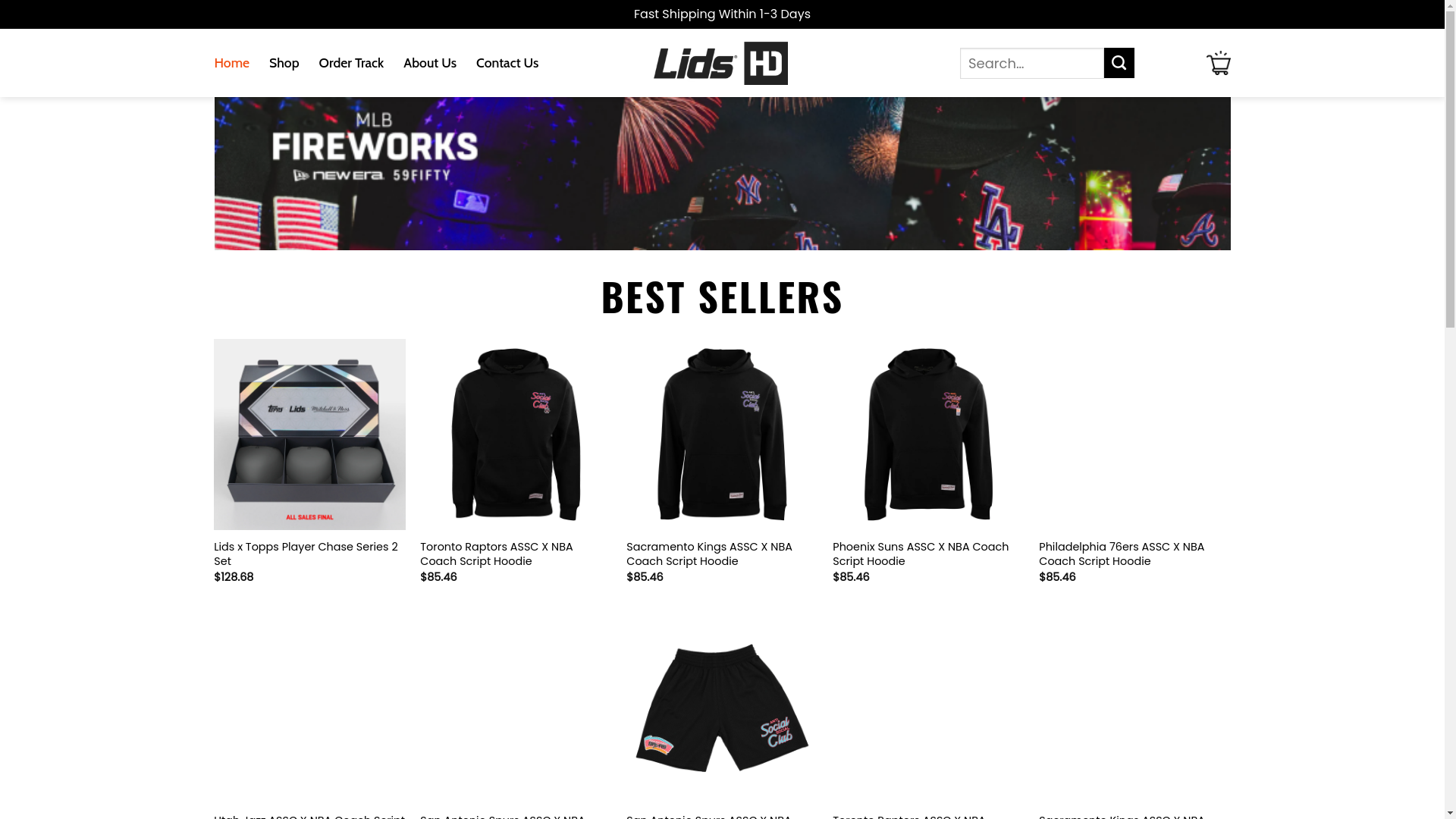 website screenshot of https://holalidshd.shop/