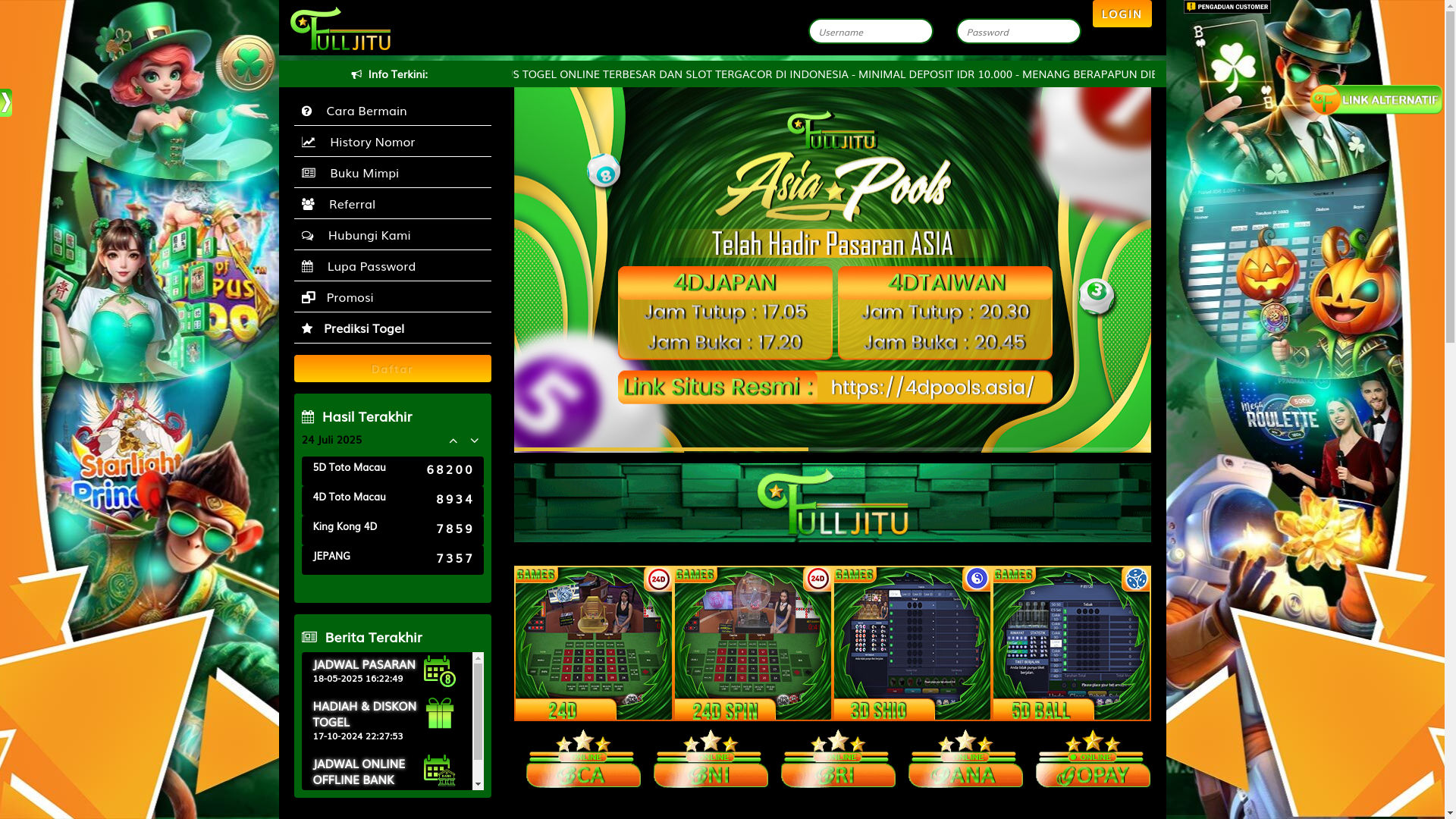website screenshot of https://fulljitubadai.xyz/
