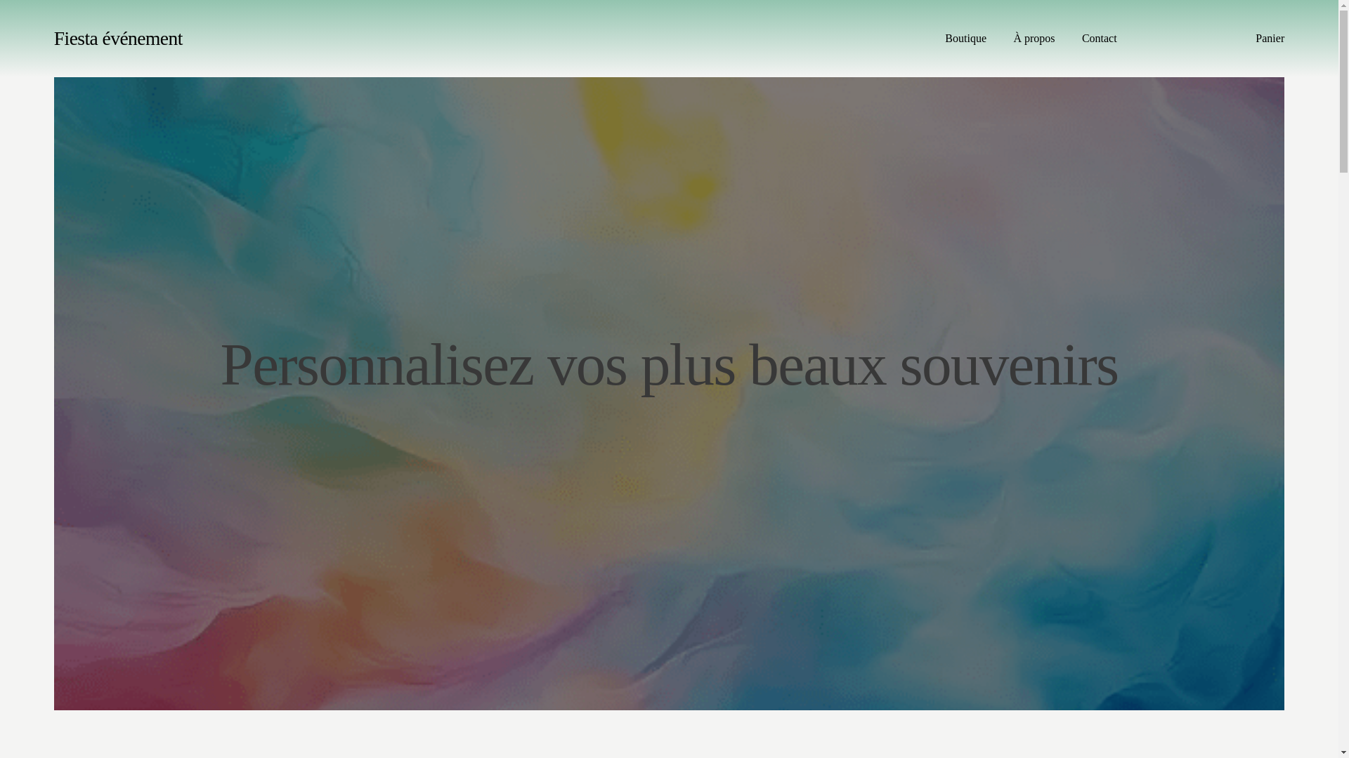 website screenshot of https://xn--fiestavnement-mypersonnalisation-g3cb.fr/