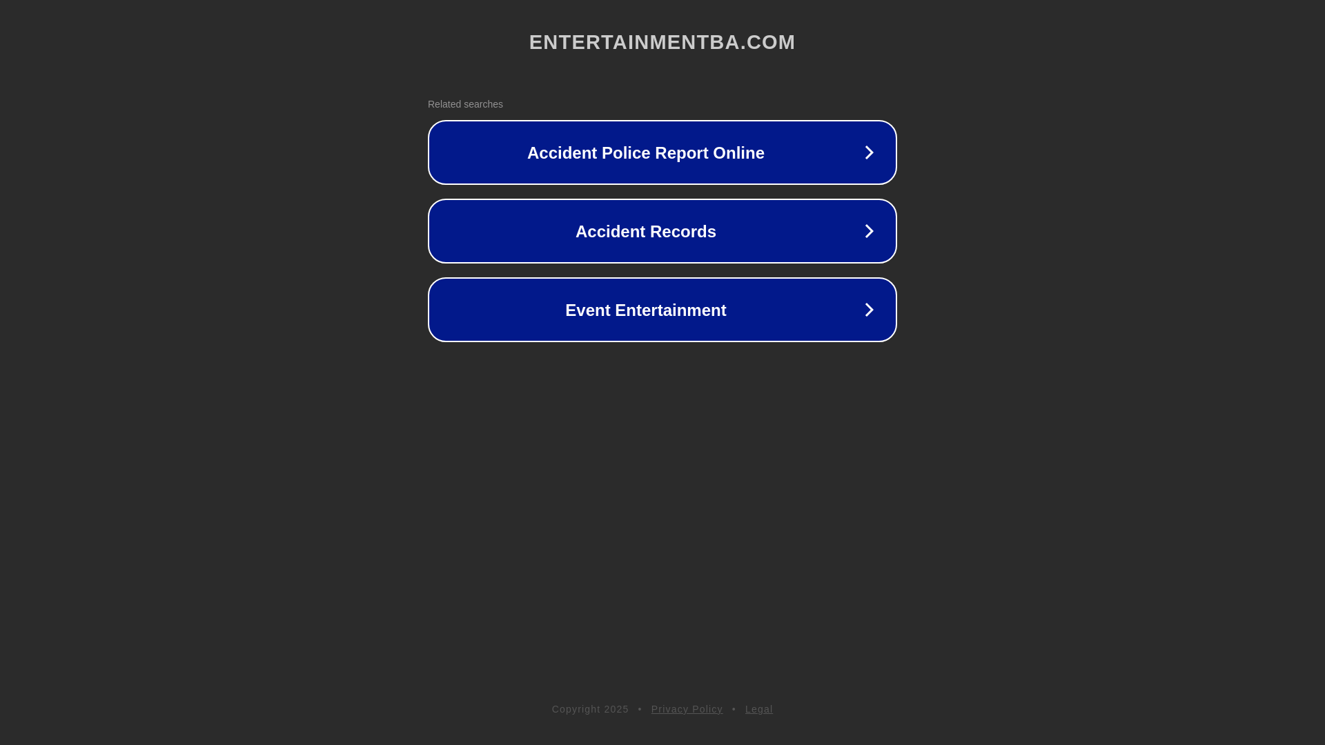 website screenshot of https://entertainmentba.com/