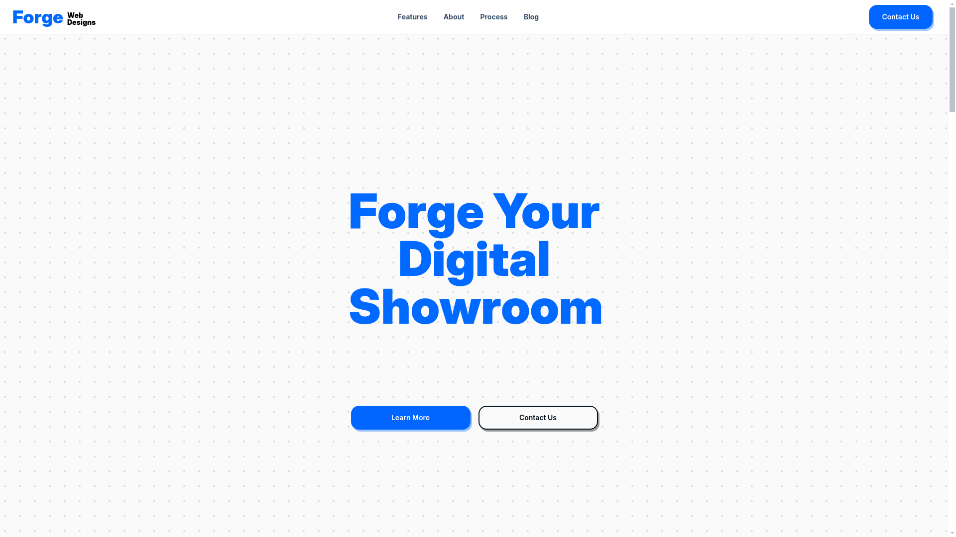 website screenshot of https://forge-site.pages.dev/