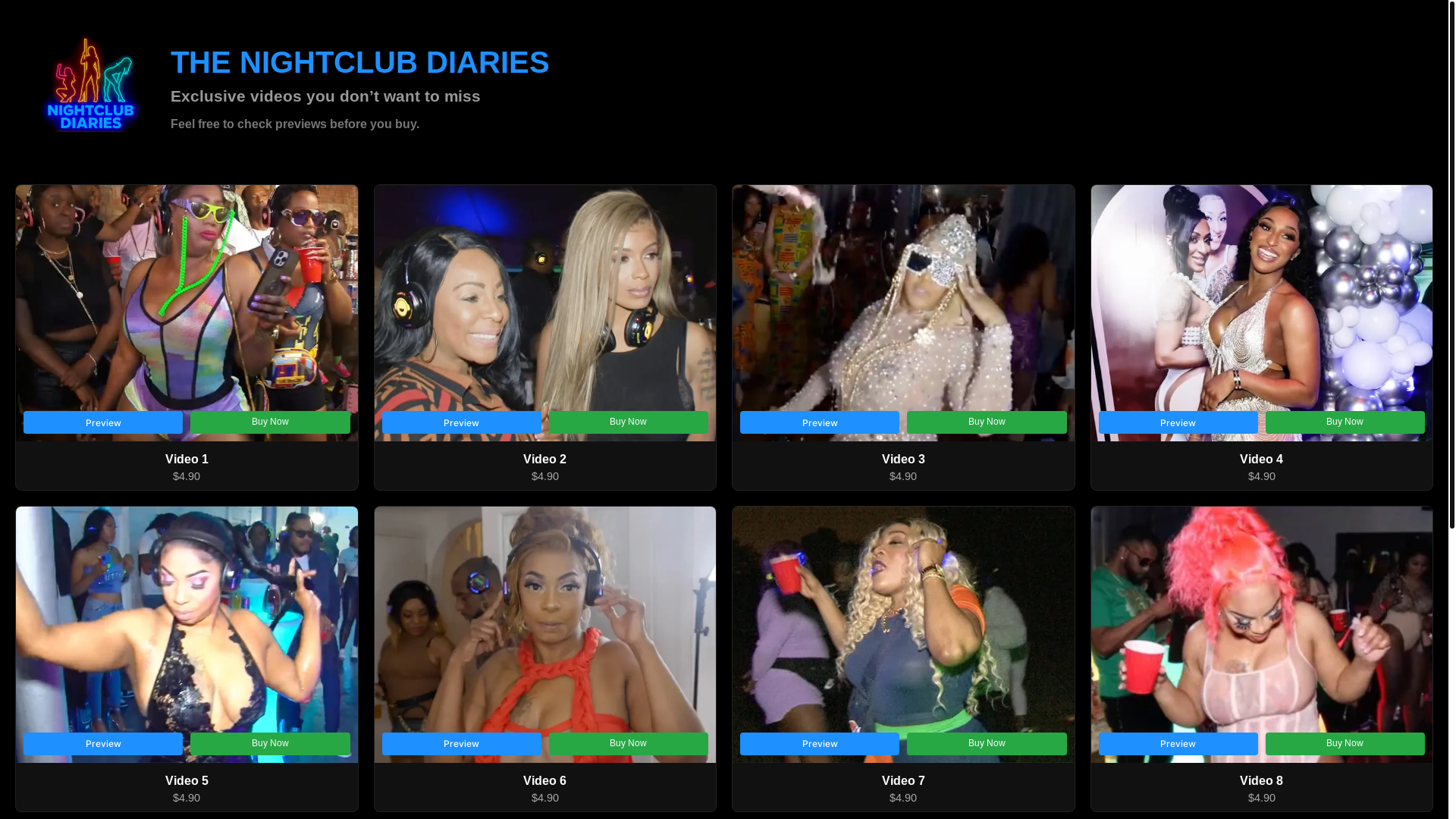website screenshot of https://nighteclubmedia.pages.dev/
