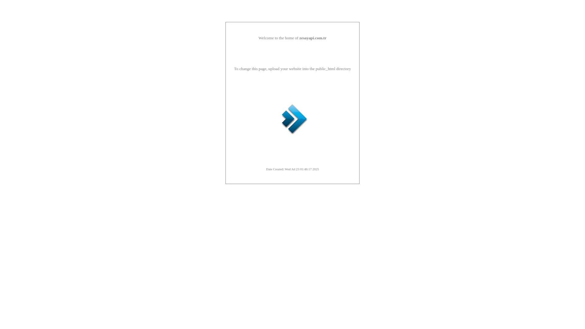 website screenshot of https://zesayapi.com.tr/