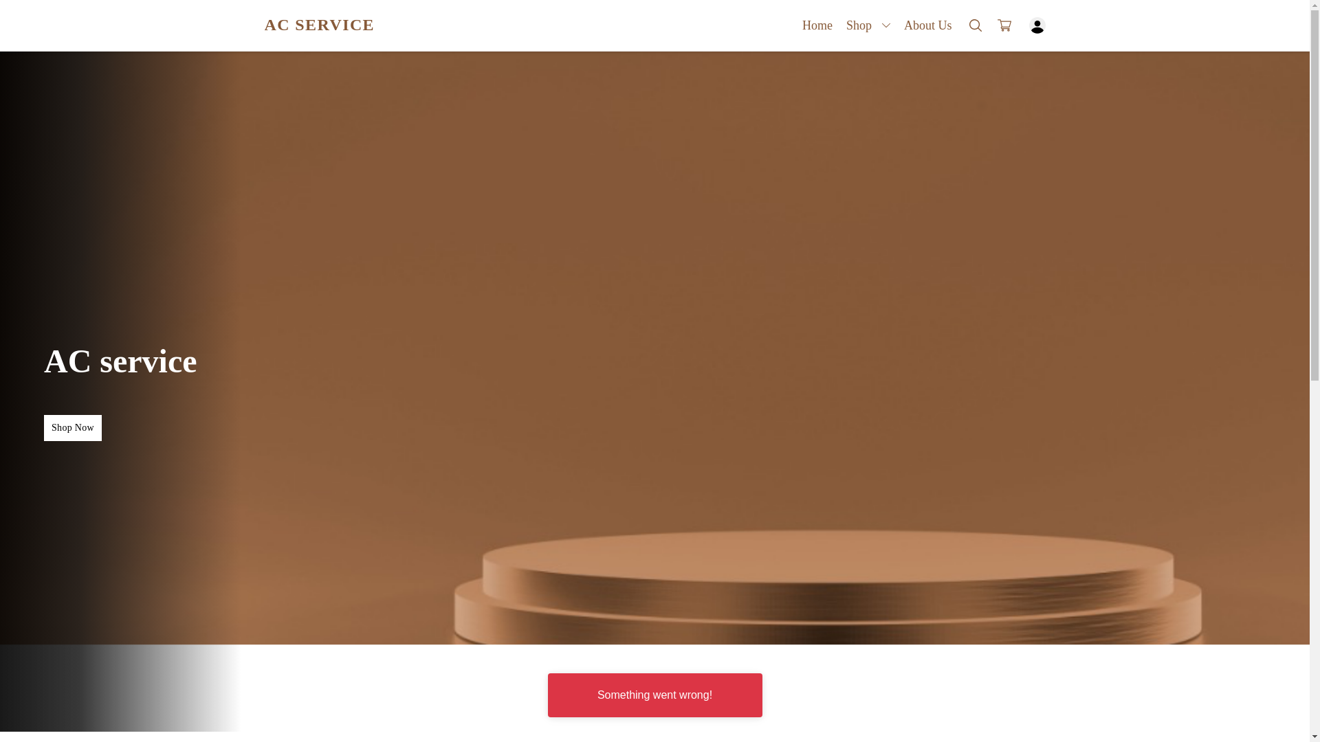 website screenshot of https://acservice.top/
