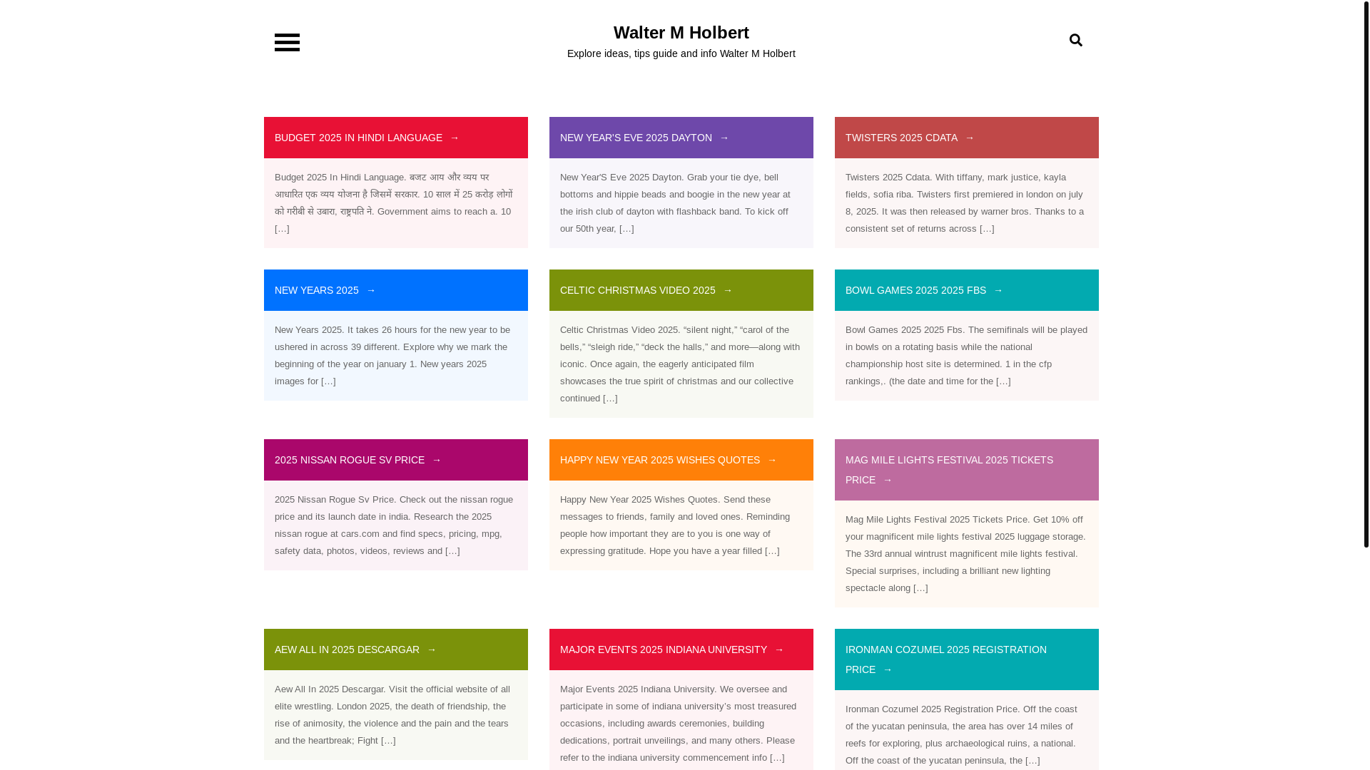 website screenshot of https://waltermholbertl.pages.dev/