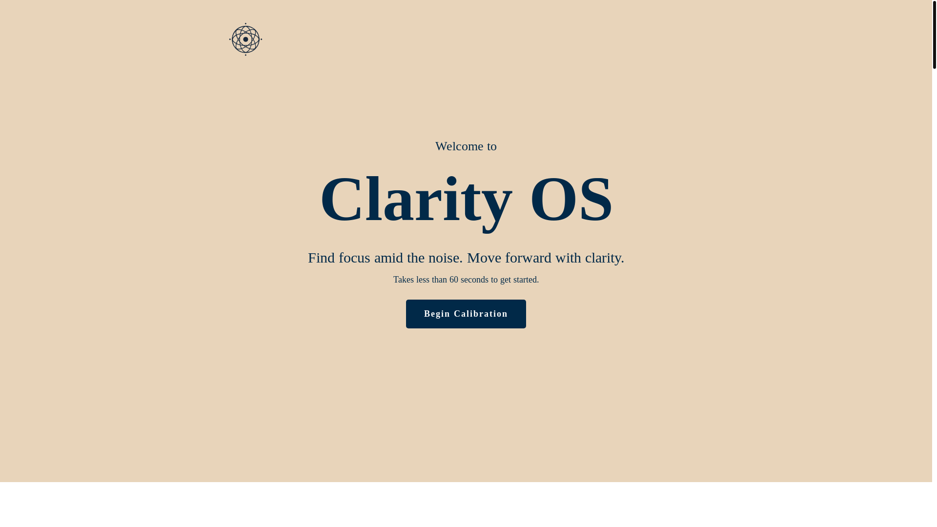 website screenshot of https://starclarityos.org/