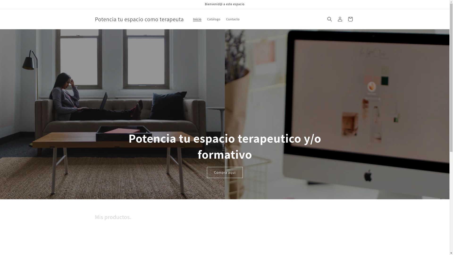 website screenshot of https://potenciatuespacio.com/