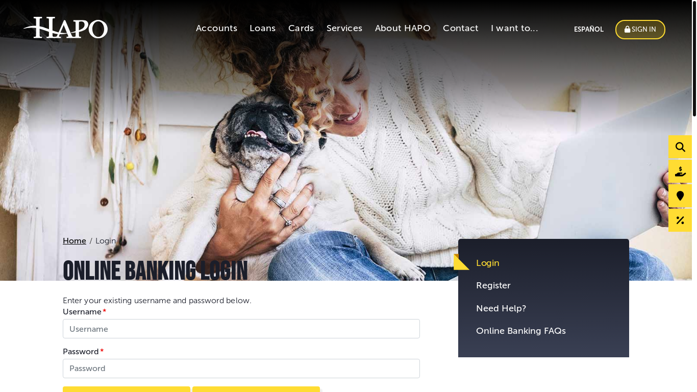 website screenshot of https://authentication-ccuprofile.com/login