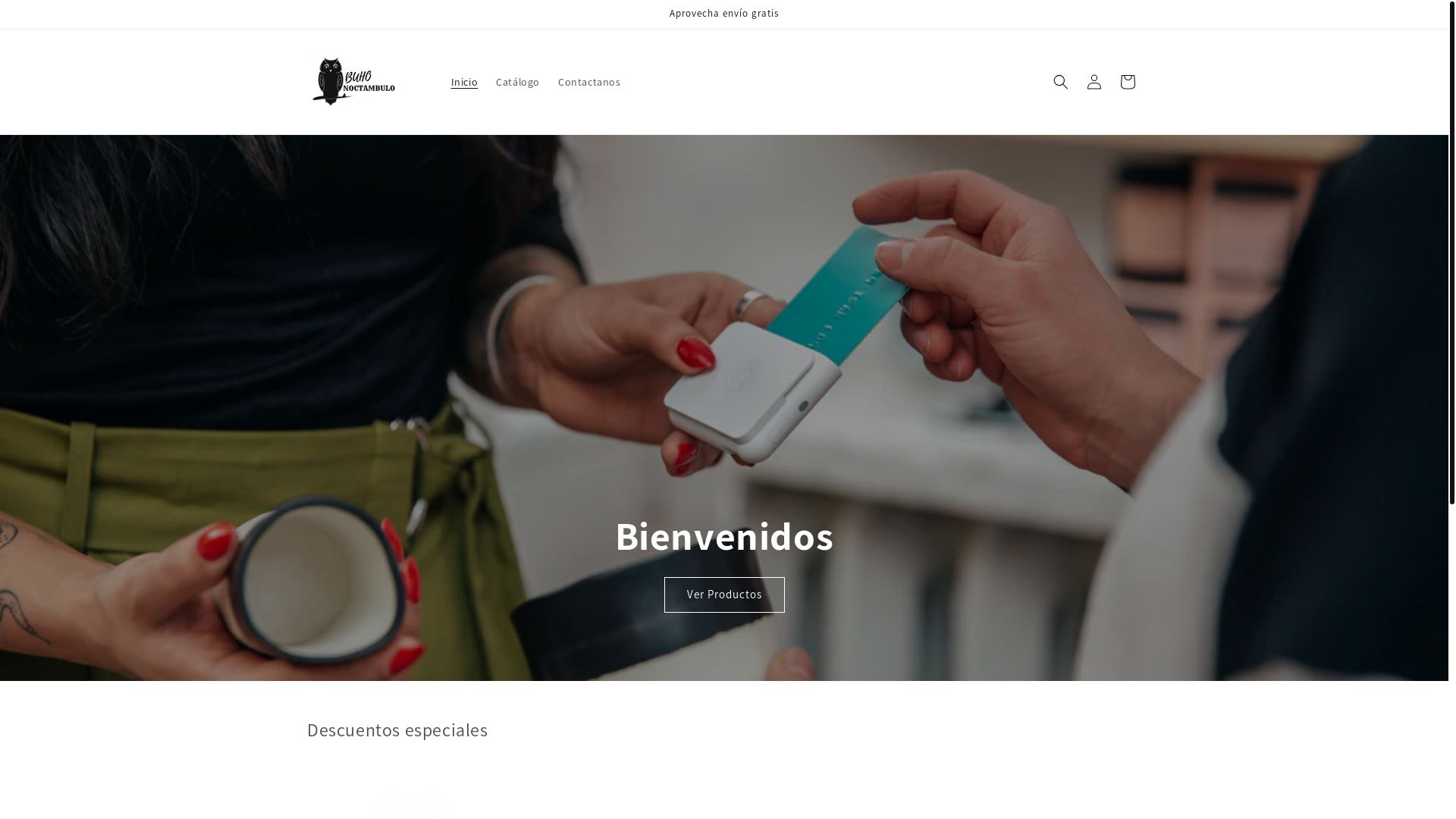 website screenshot of https://buhonoctambulo.com/