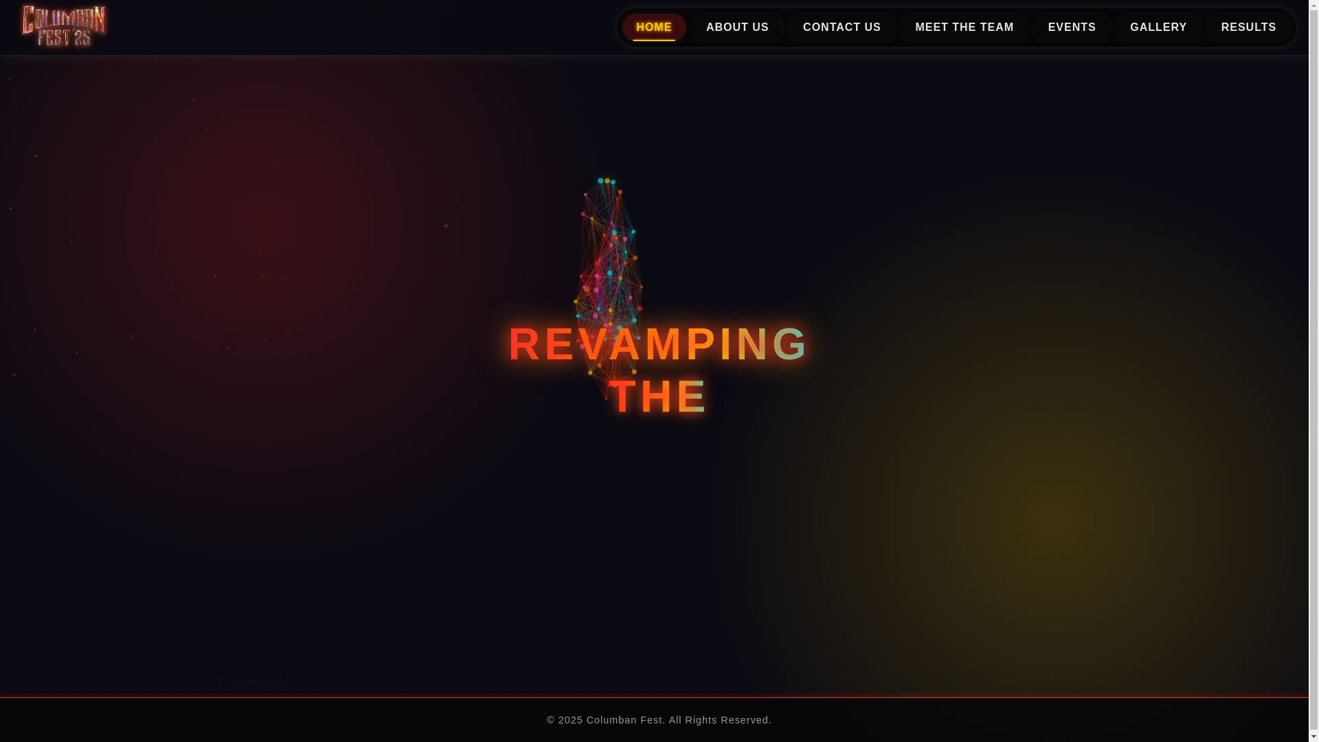 website screenshot of https://columbanfest.pages.dev/