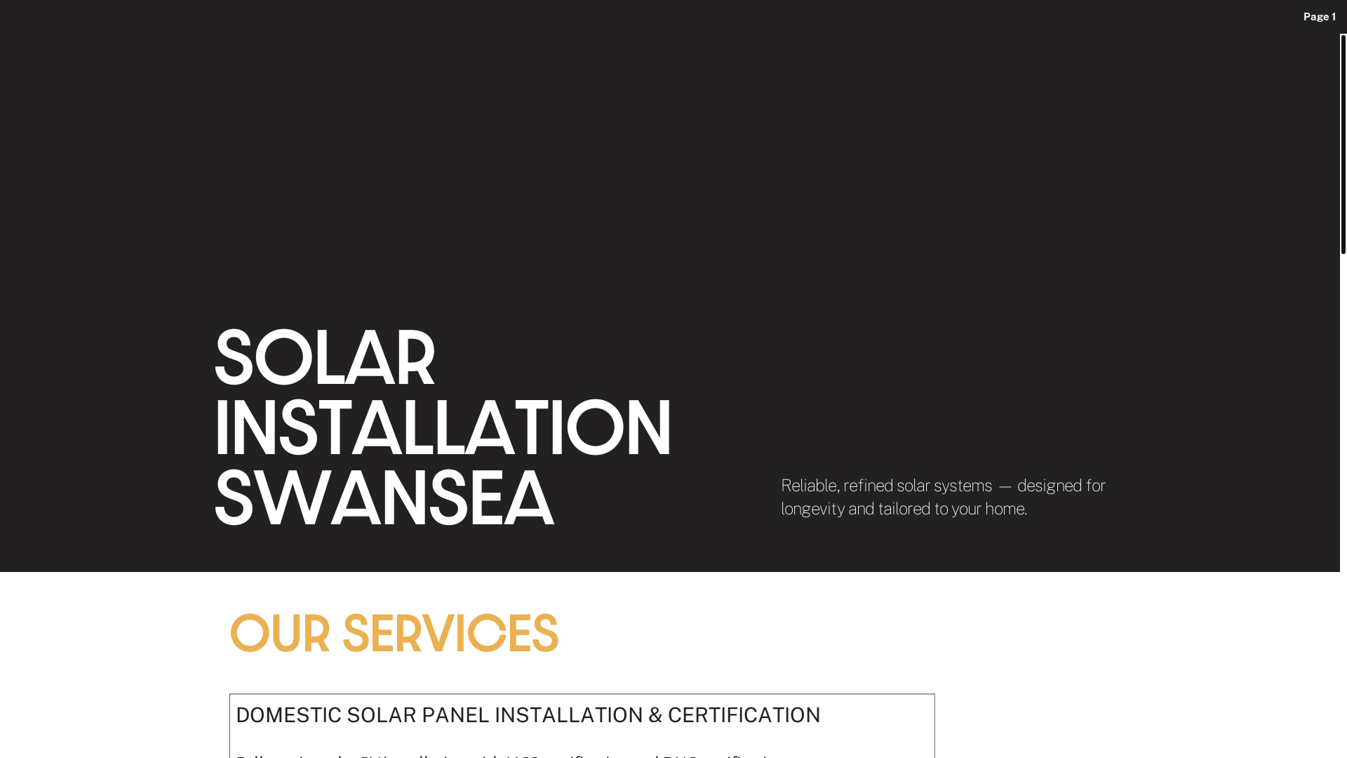 website screenshot of https://potential-energy-wales.co.uk/
