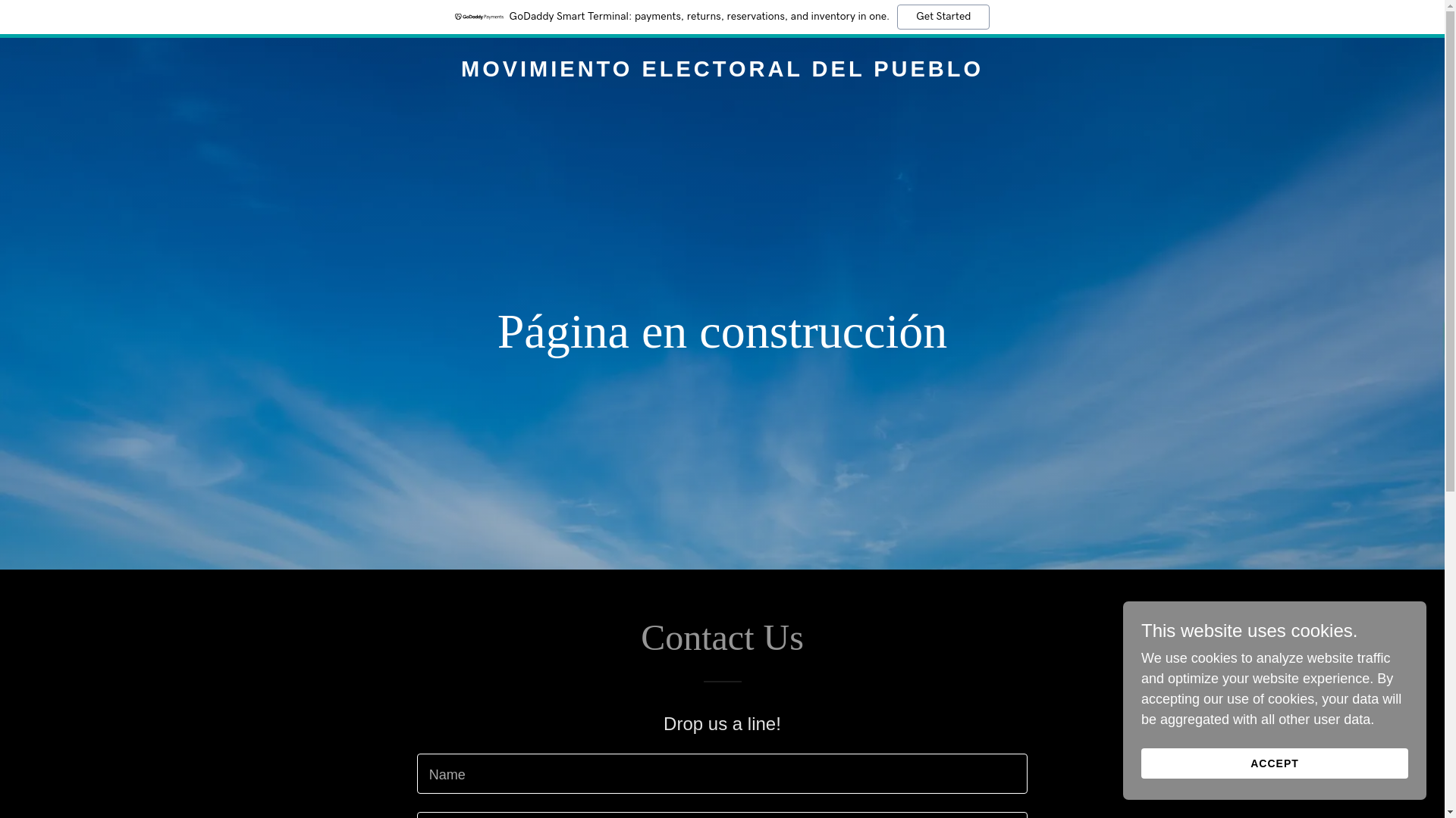 website screenshot of https://mepvenezuela.com/