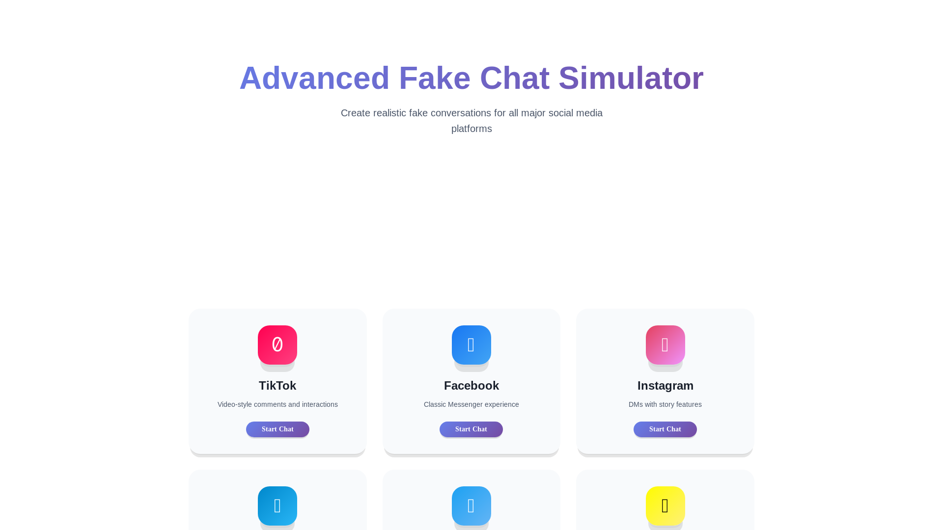 website screenshot of https://ammarfakechat.pages.dev/