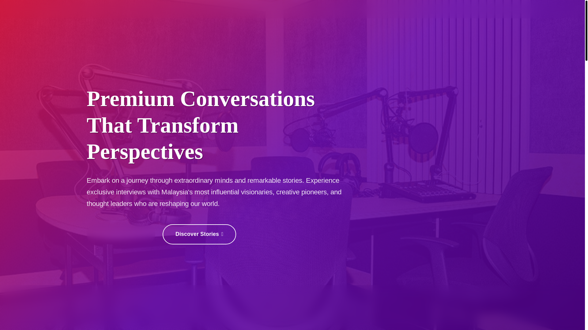 website screenshot of https://conversationhubmalaysia.com/