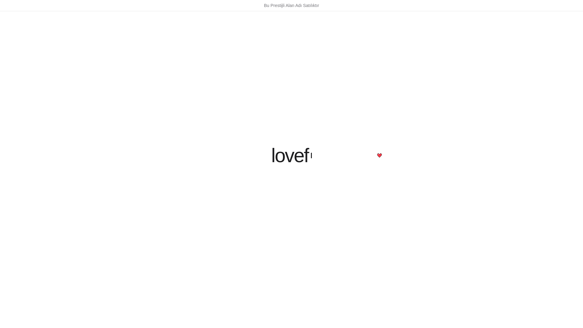 website screenshot of https://lovefrom.com.tr/