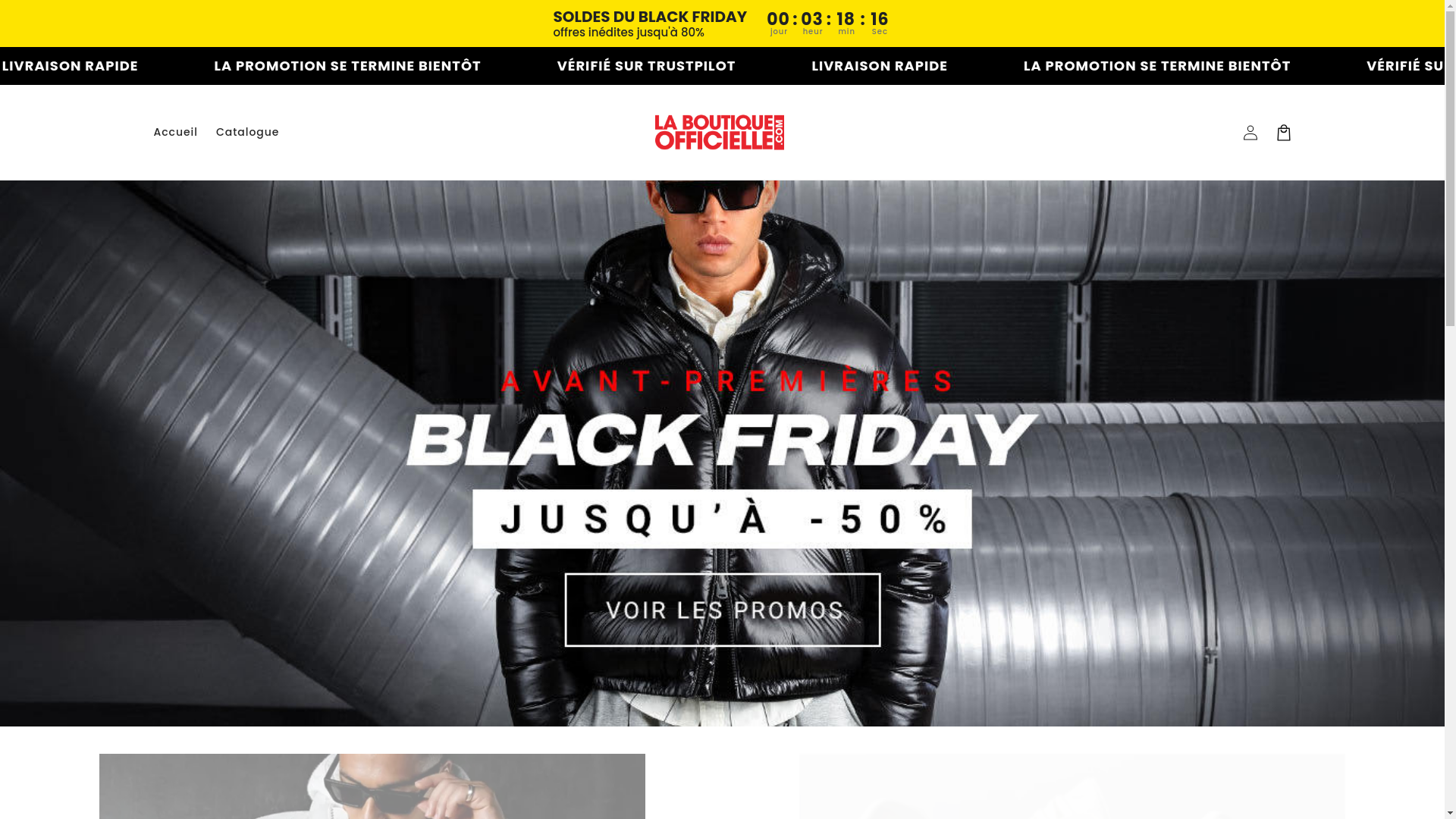 website screenshot of https://laboutiqueeofficielle.com/