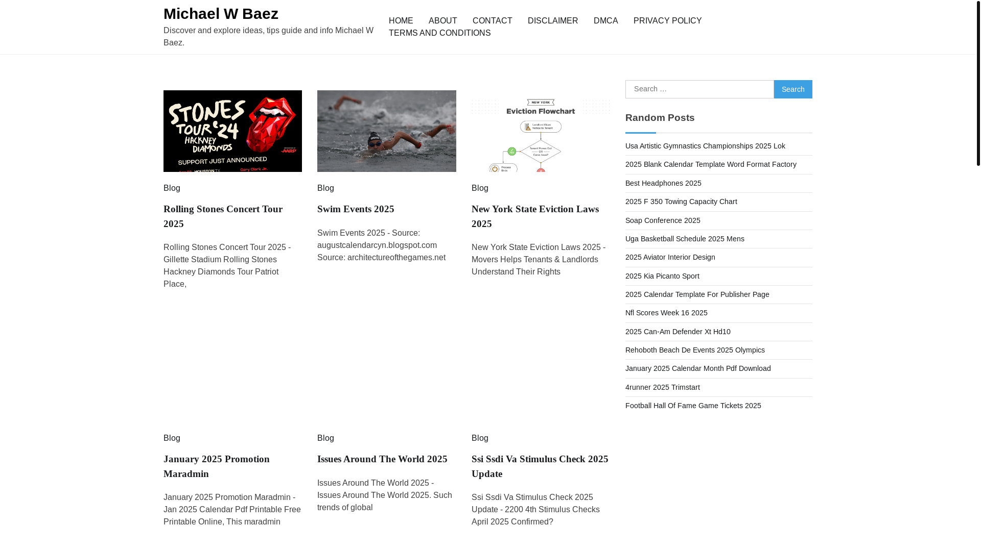 website screenshot of https://michaelwbaezt.pages.dev/