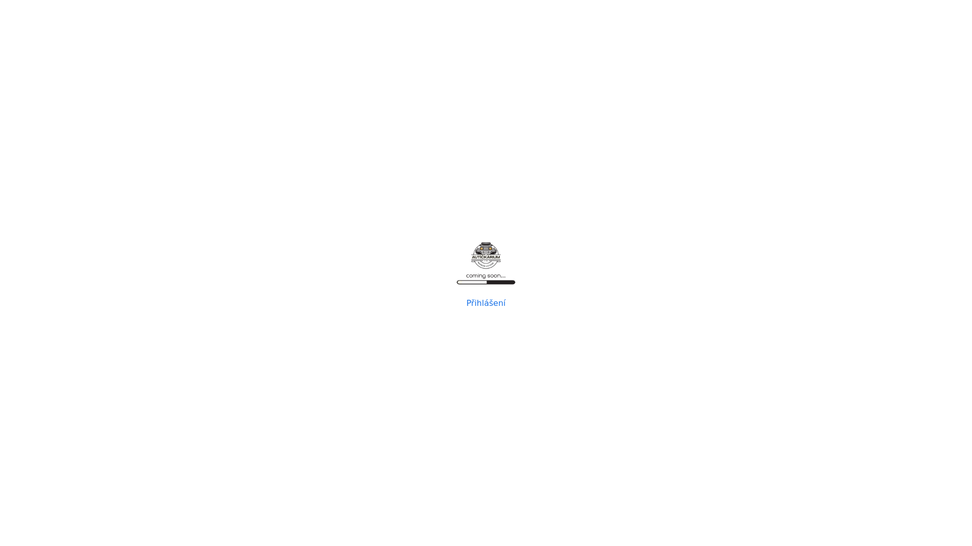 website screenshot of https://autickarium.cz/