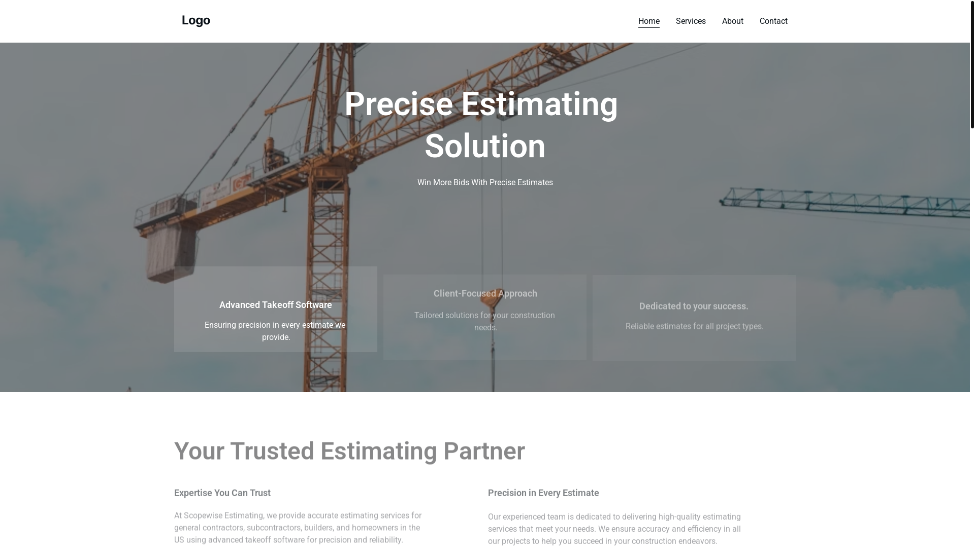 website screenshot of https://scopewisellc.com/