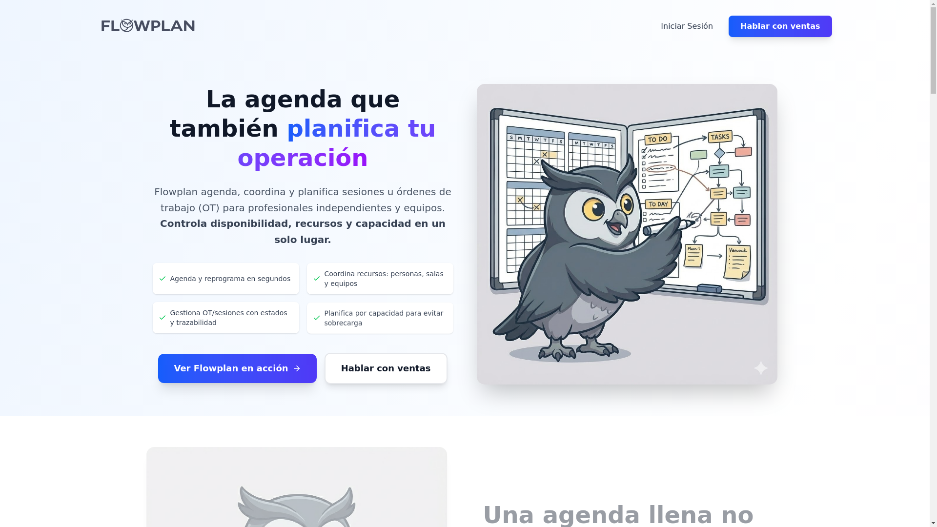 website screenshot of https://flowplan-front-develop.pages.dev/
