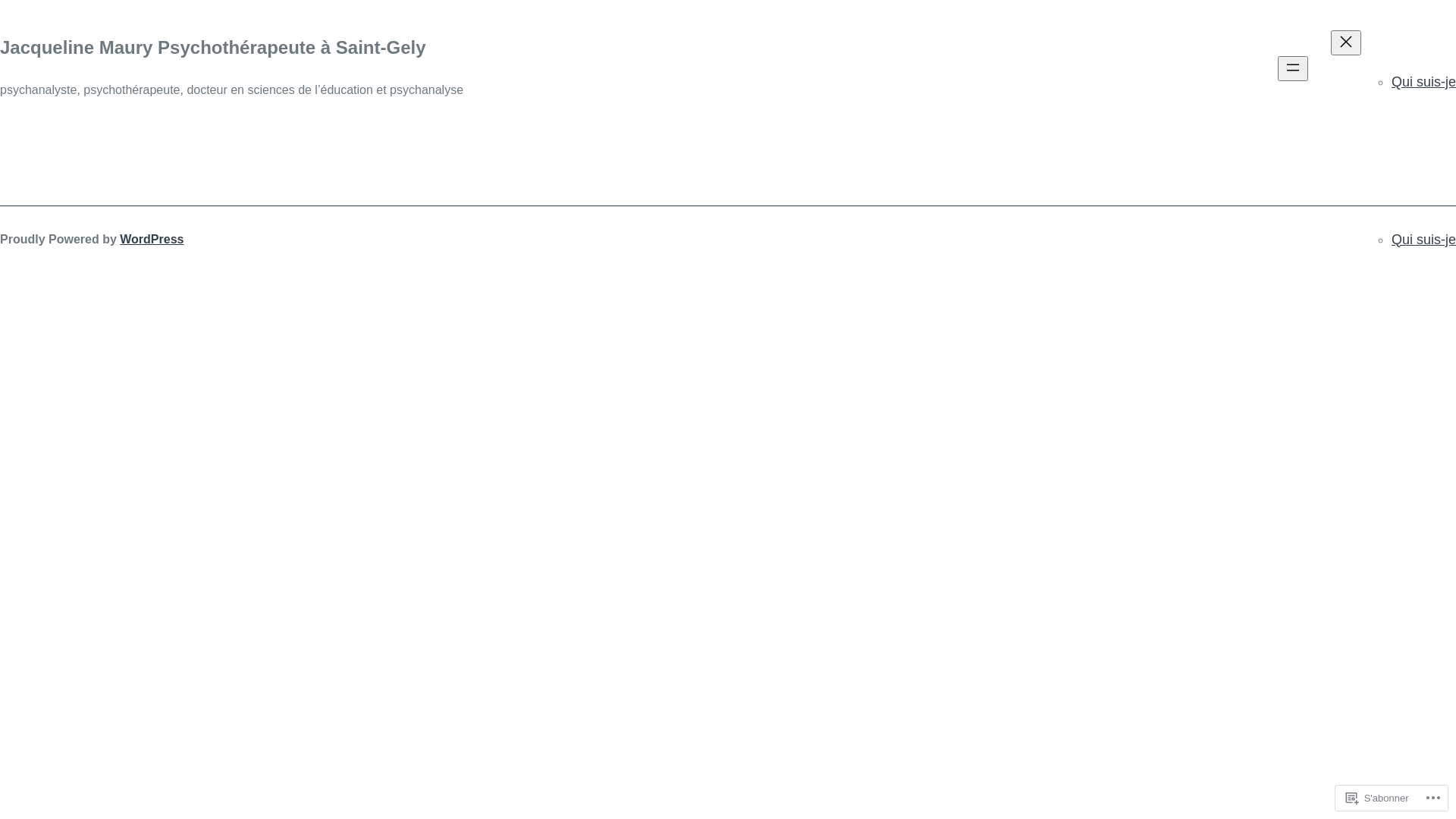 website screenshot of https://maurypsysaintgely.fr/