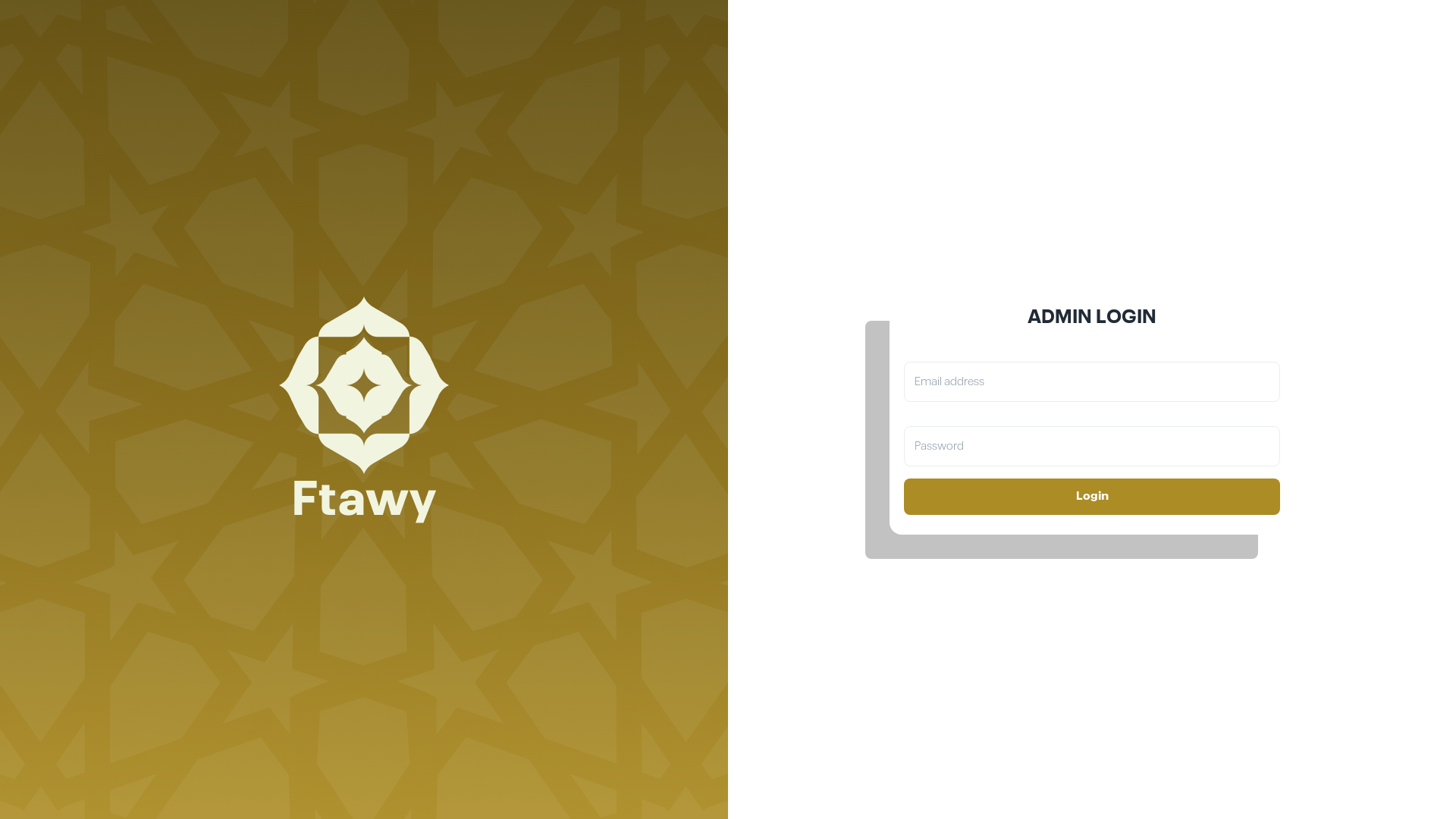website screenshot of https://ftawy-admin-dashboard-prod.pages.dev/