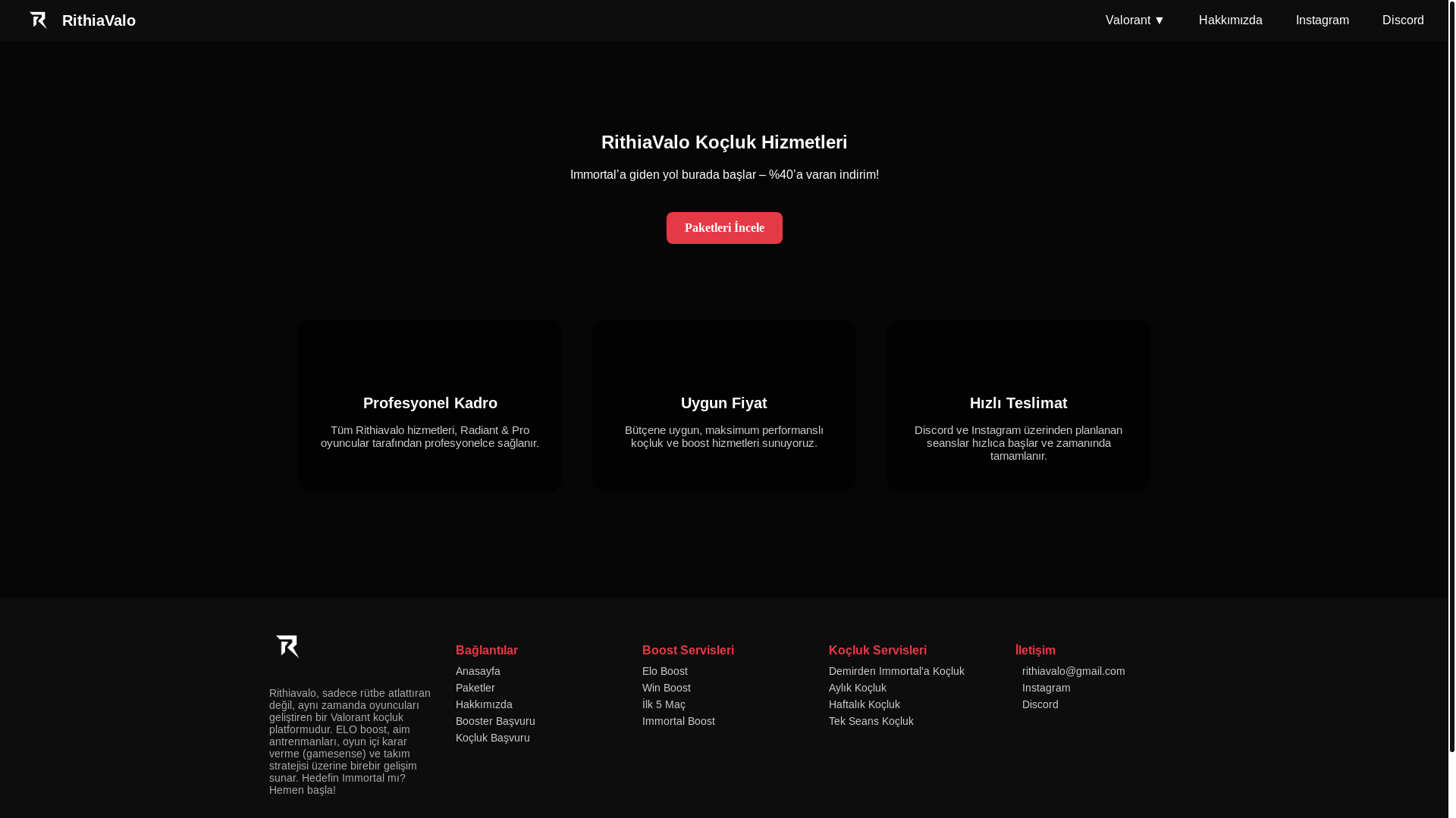 website screenshot of https://rithiavalo.com/