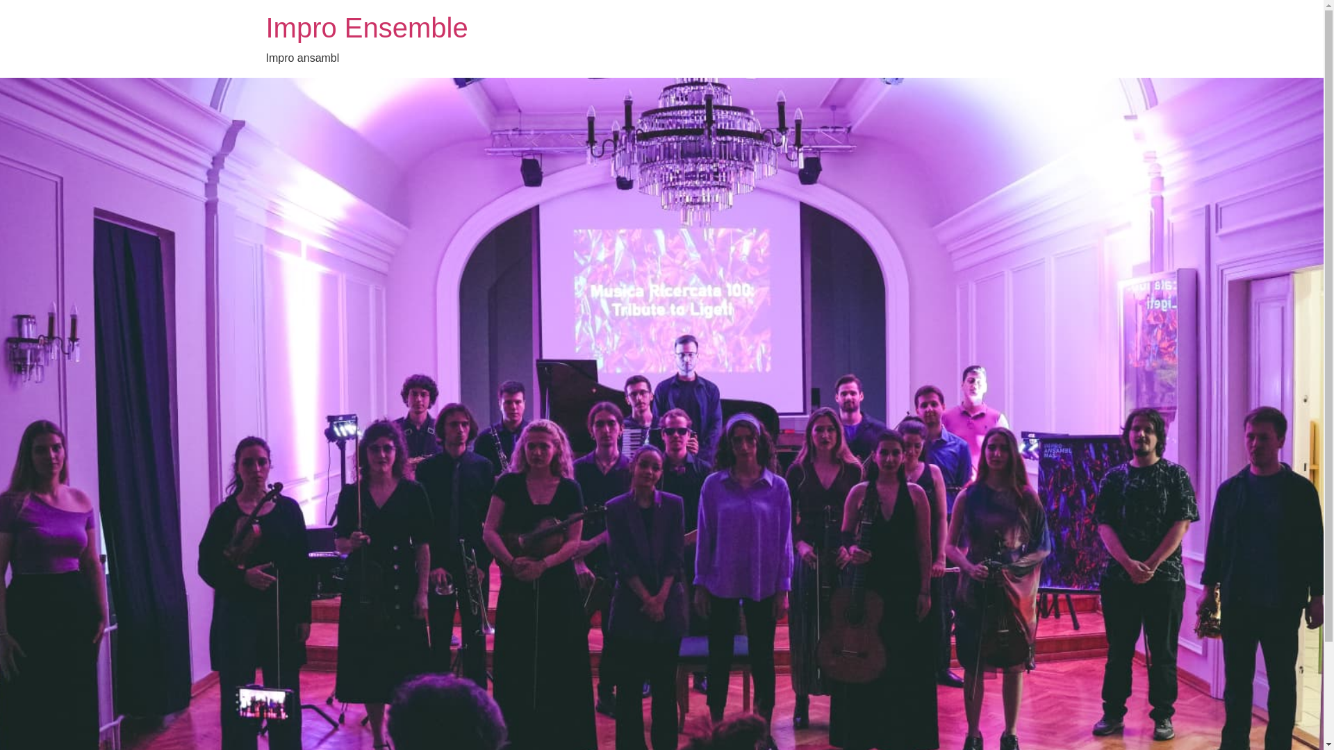 website screenshot of https://improensemble.com/