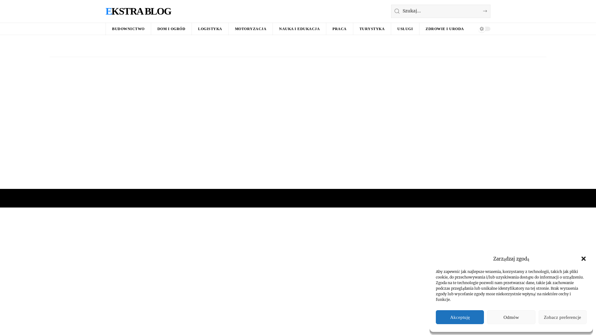 website screenshot of https://ekstrablog.pl/