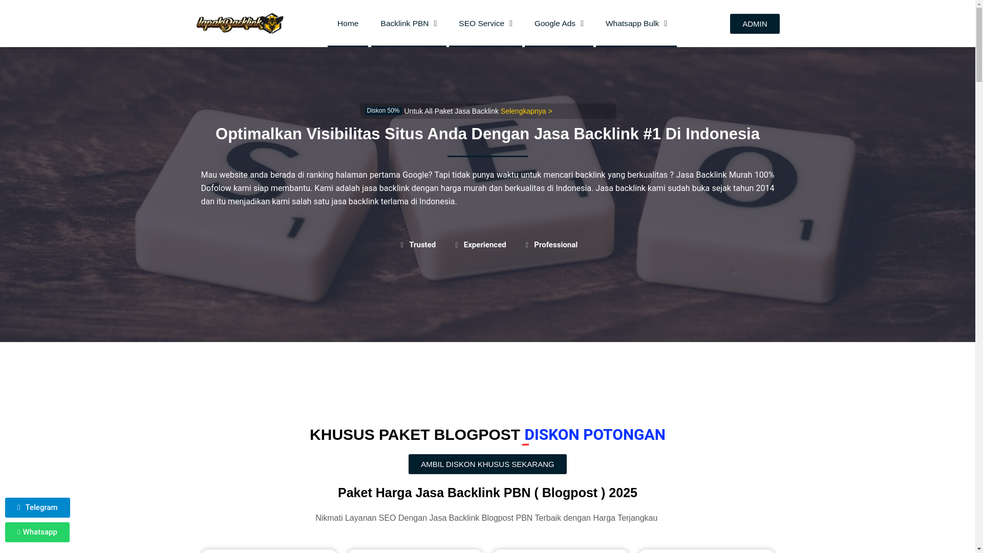 website screenshot of https://backlink4d.biz.id/