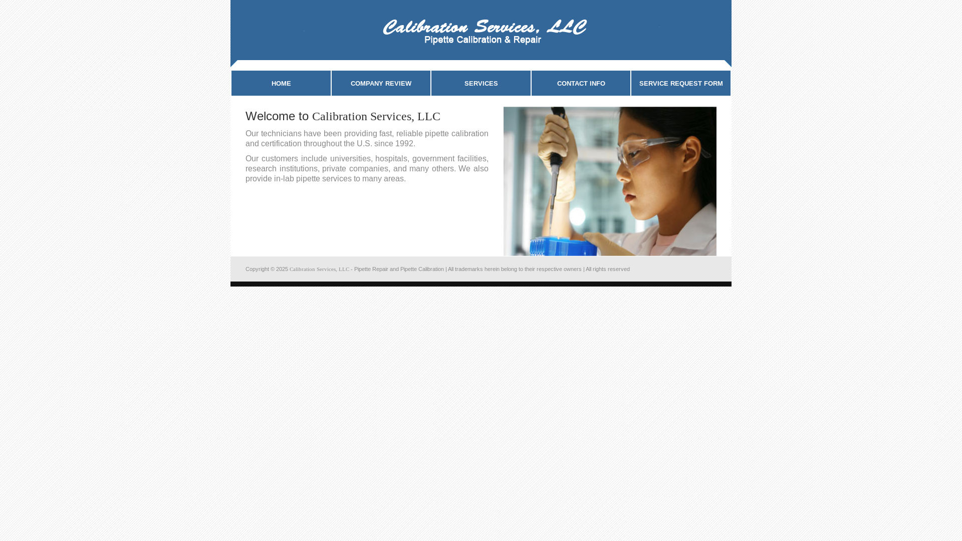 website screenshot of https://pipetterepair.pages.dev/