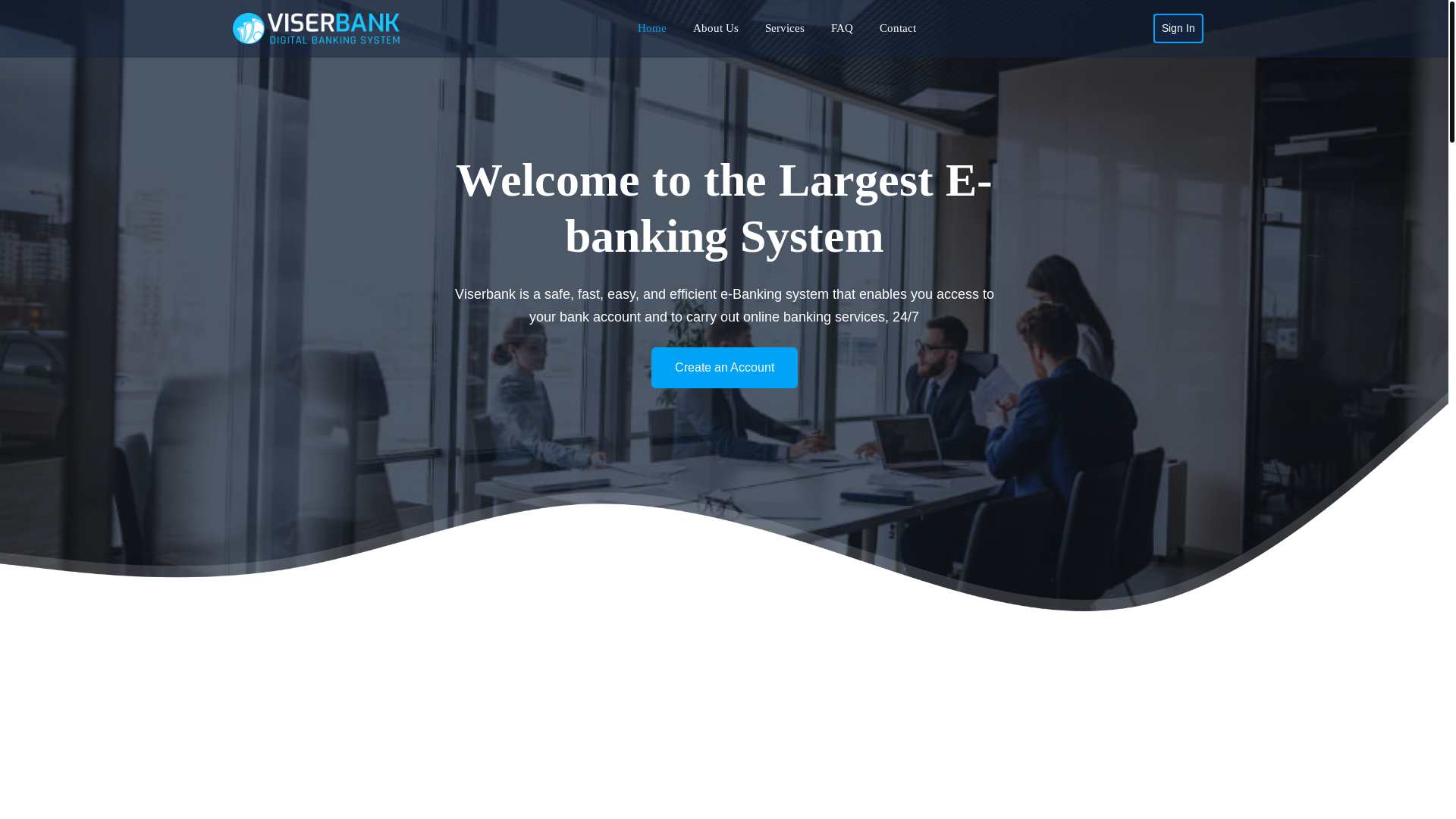 website screenshot of https://bluecomtrust.com/