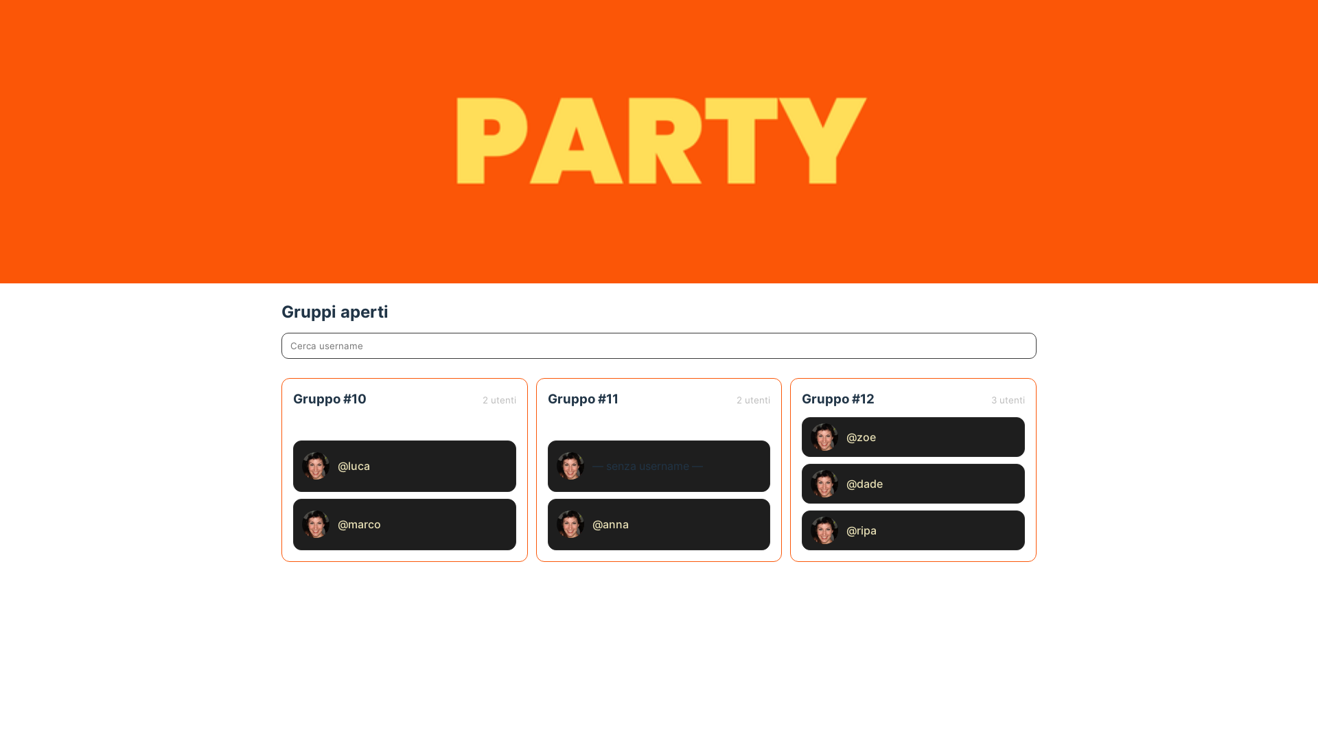 website screenshot of https://party-webapp.pages.dev/