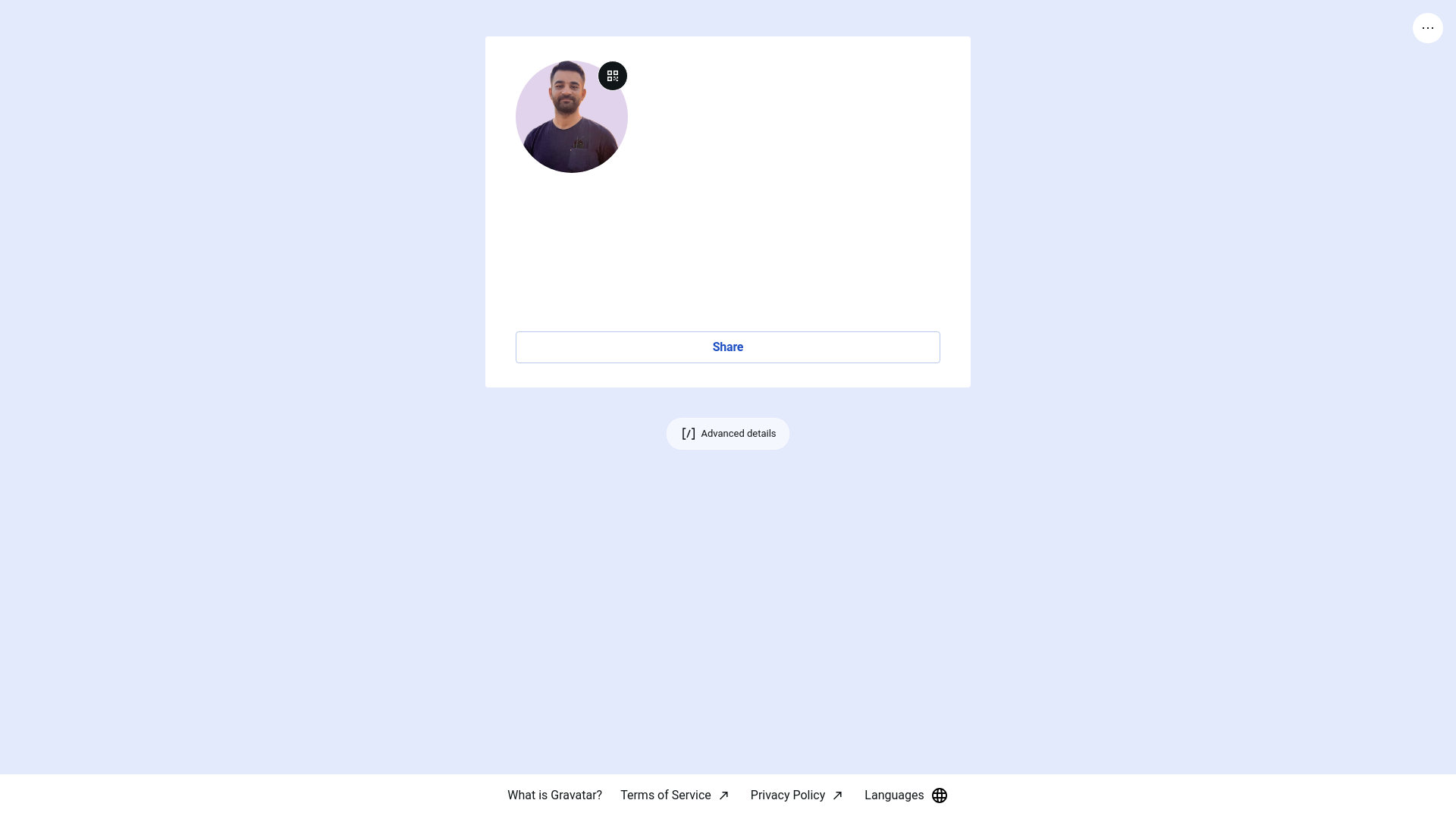website screenshot of https://gokhanyagmur.link/