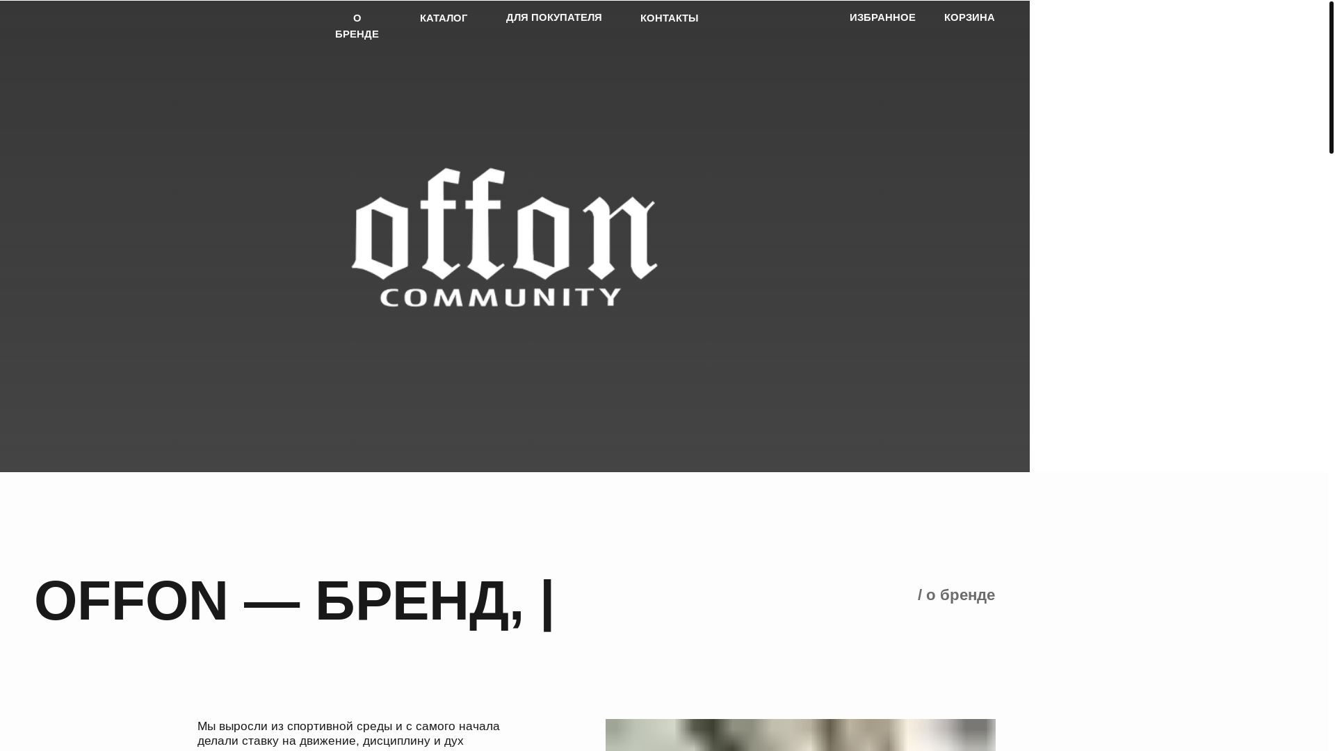website screenshot of https://offon-community.ru/